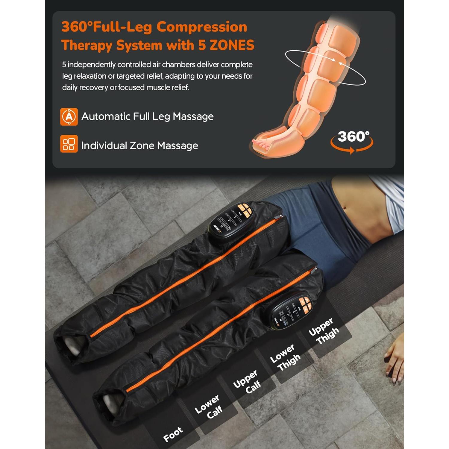 Botas de Compresión Profesional Xiamen Healthpal Medianas