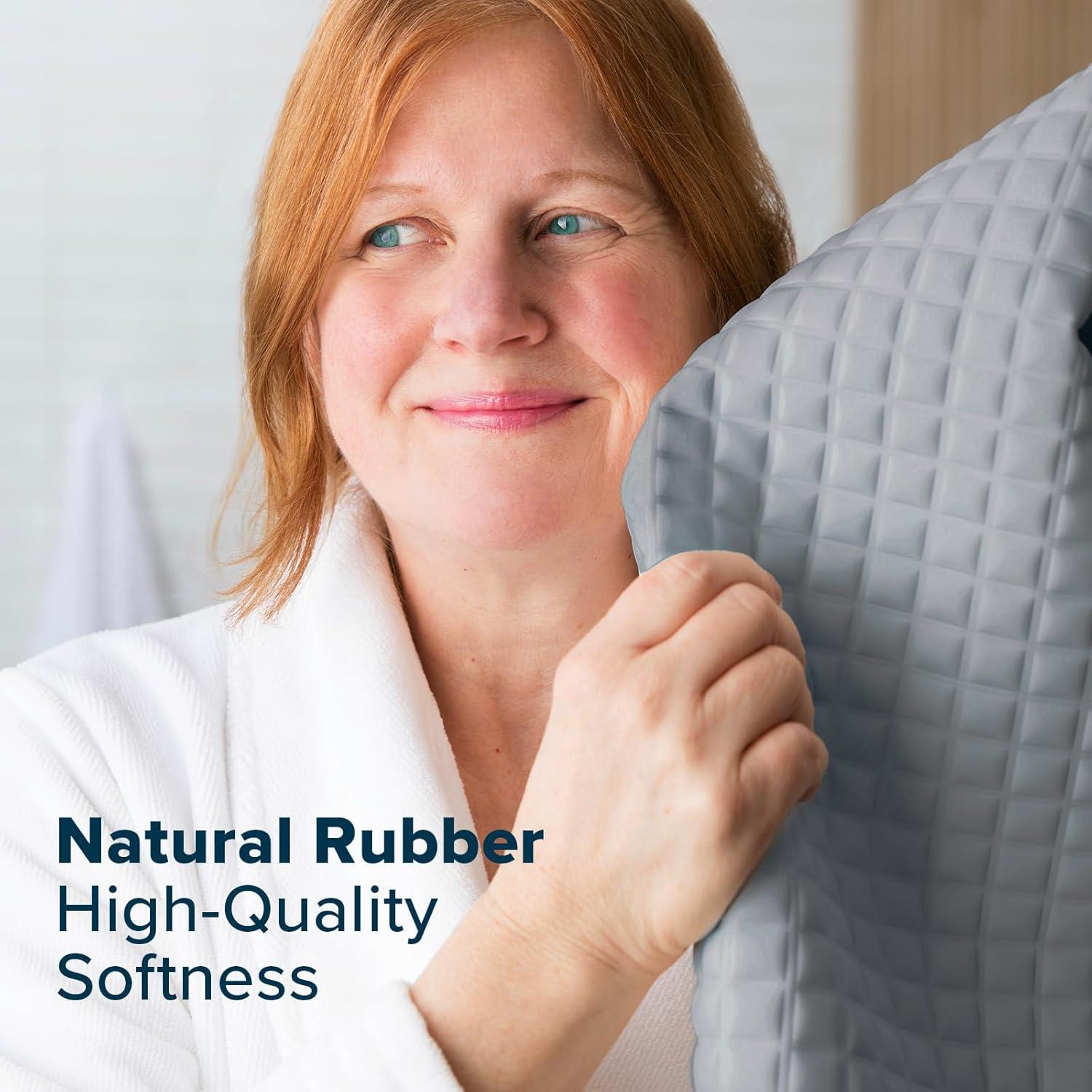 Tapete de Baño Antideslizante SlipX Solutions Gris 68.5x39.4cm