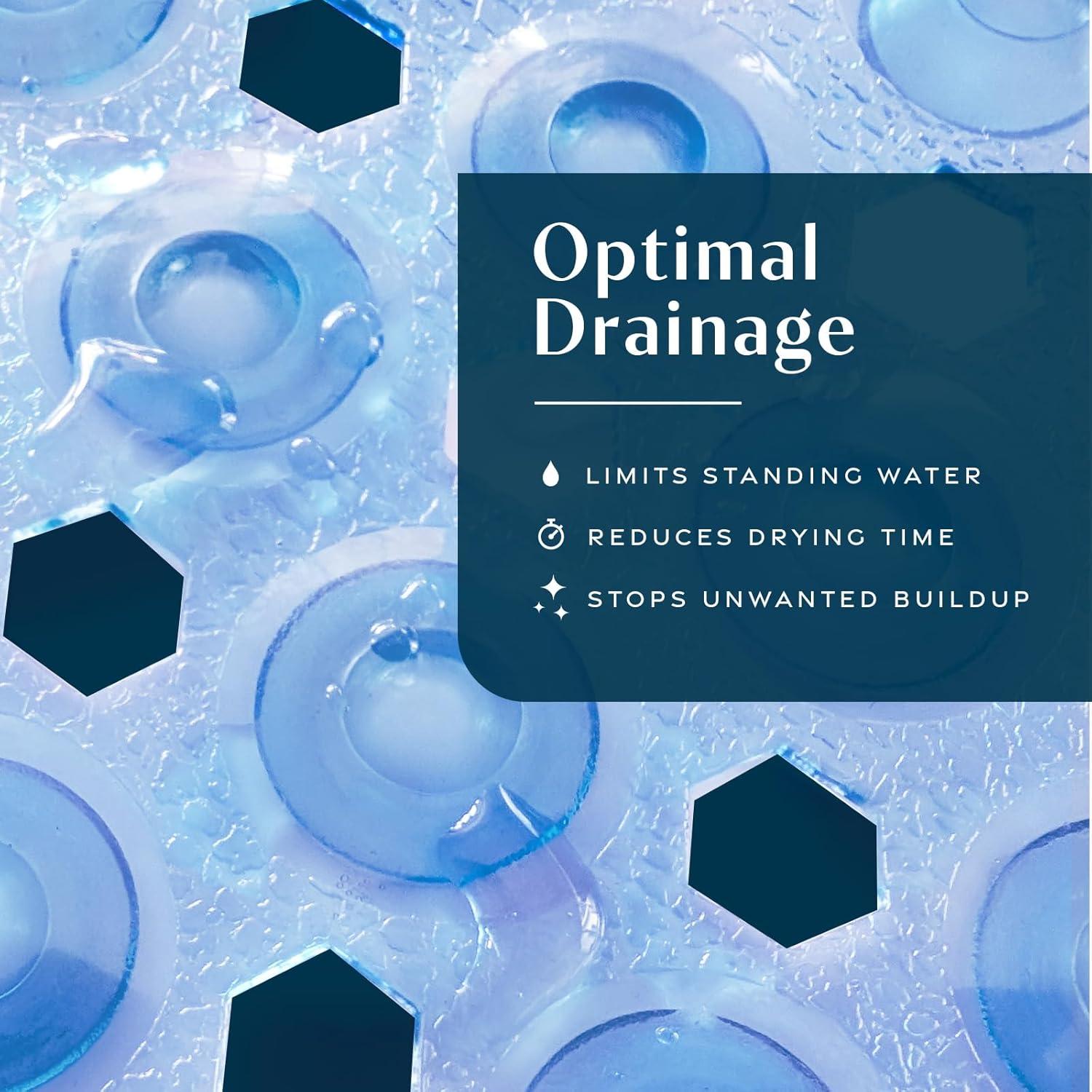 Alfombrilla Antideslizante SlipX Solutions 99x41 cm Azul Claro