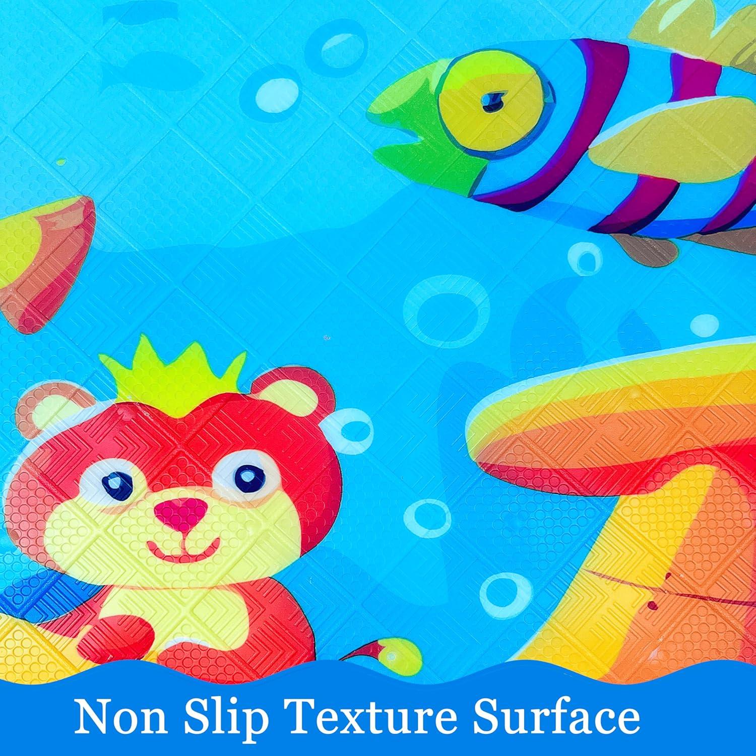 Alfombrilla de baño antideslizante ShineCozy 89x39cm Submarino