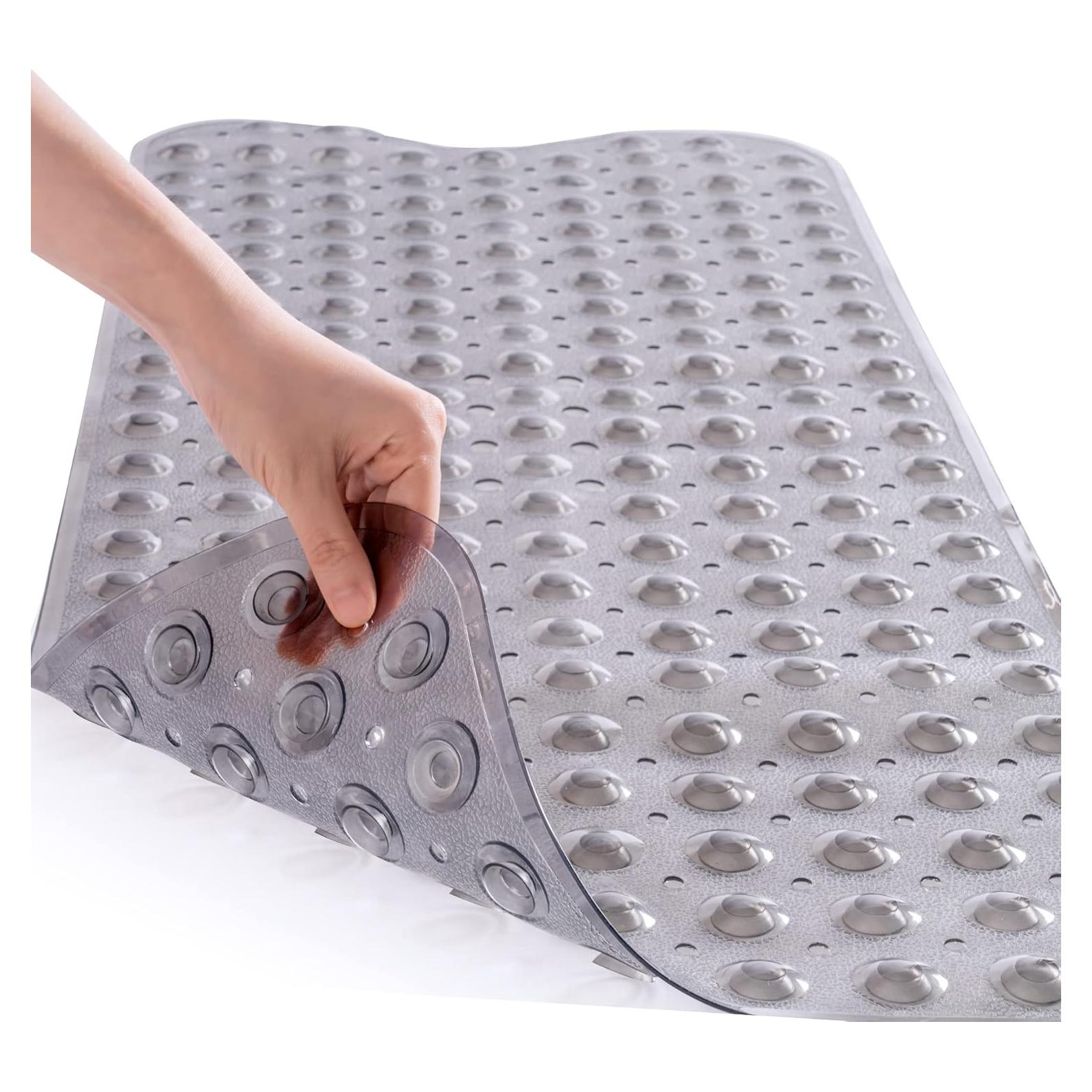 Alfombrilla de Baño Antideslizante ROSMARUS 40x99 cm Gris