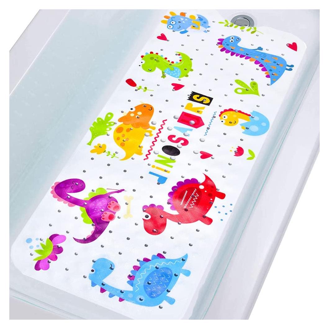 Alfombra de Baño Antideslizante Tubozadi Dinosaurios 101x41 cm