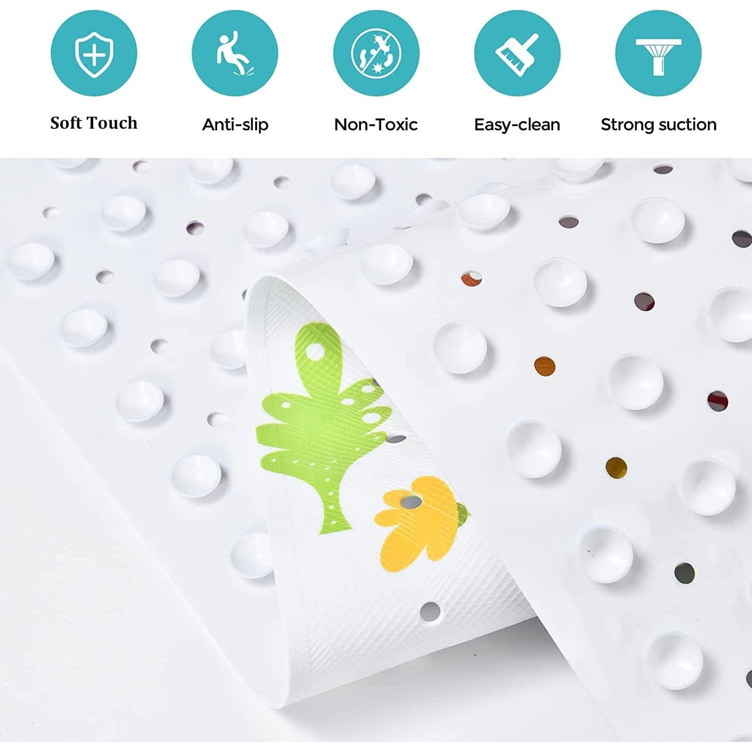 Alfombra de Baño Antideslizante Tubozadi Dinosaurios 101x41 cm