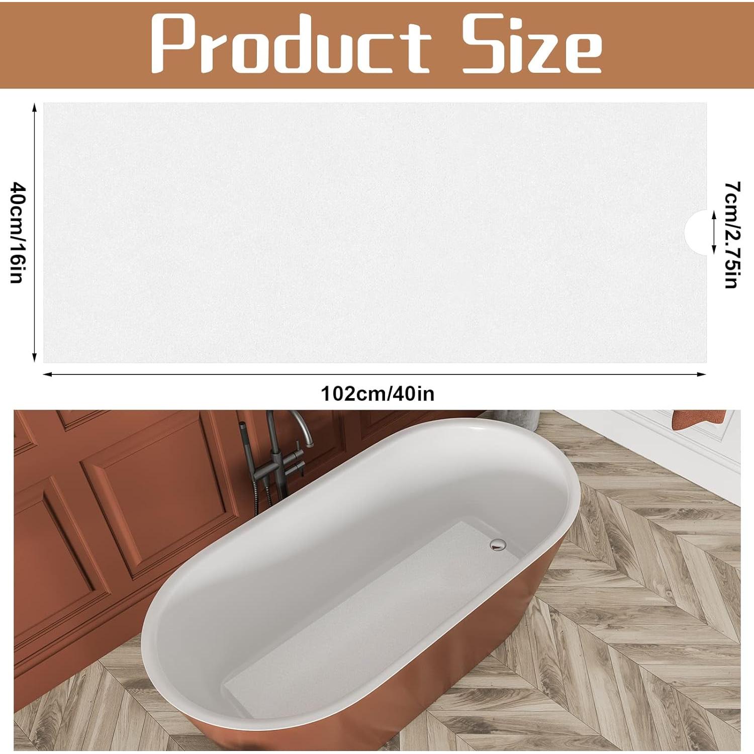 Alfombrilla de Baño Antideslizante Amylove 40x102 cm PEVA