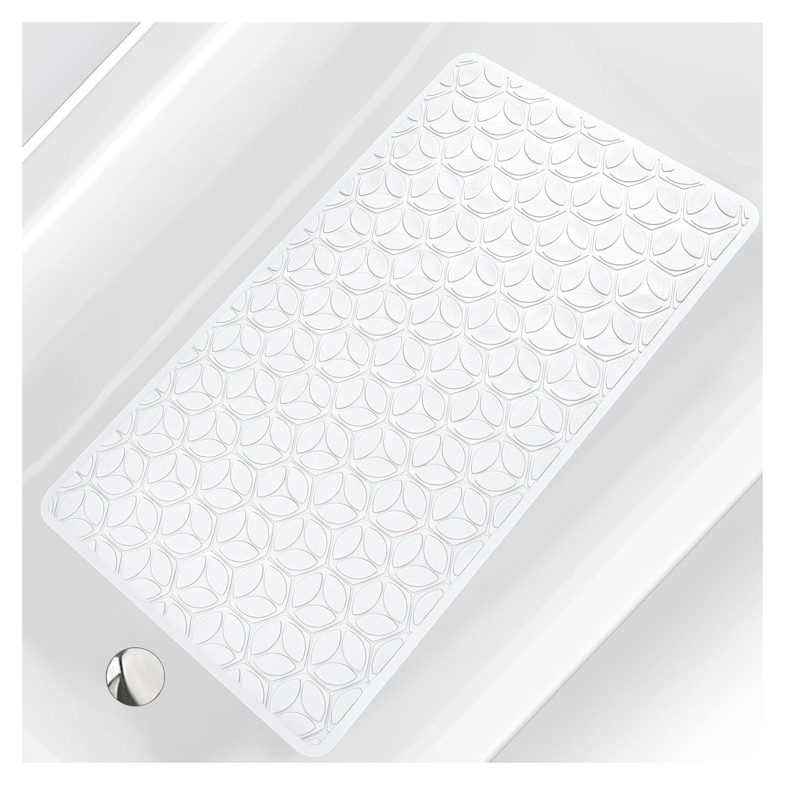 Alfombrilla Antideslizante OLUFIA 69,9x40 cm Blanca