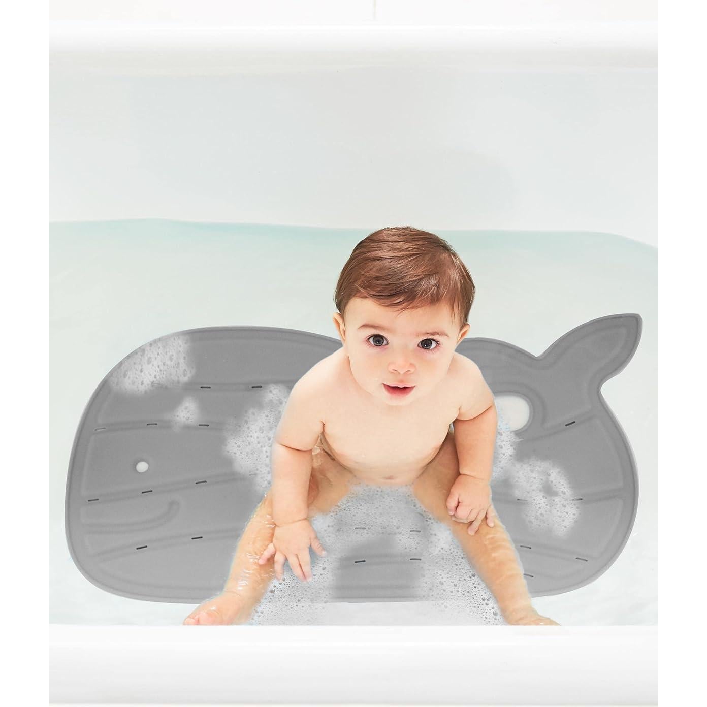 Tapete de baño antideslizante Skip Hop Moby Gris 76x39 cm