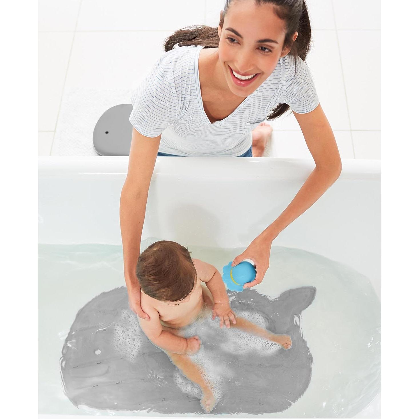 Tapete de baño antideslizante Skip Hop Moby Gris 76x39 cm