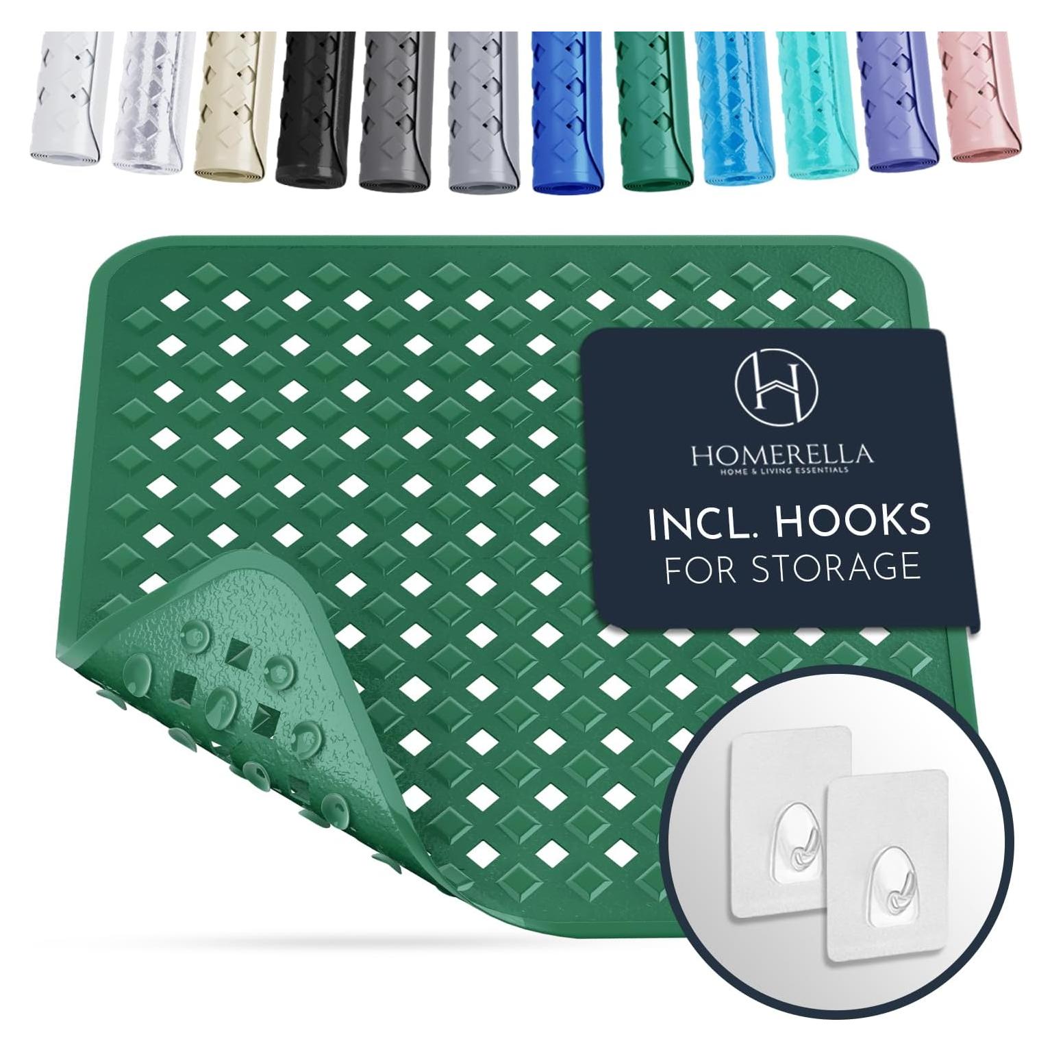 Alfombrilla Antideslizante Homerella 53x53 cm Verde
