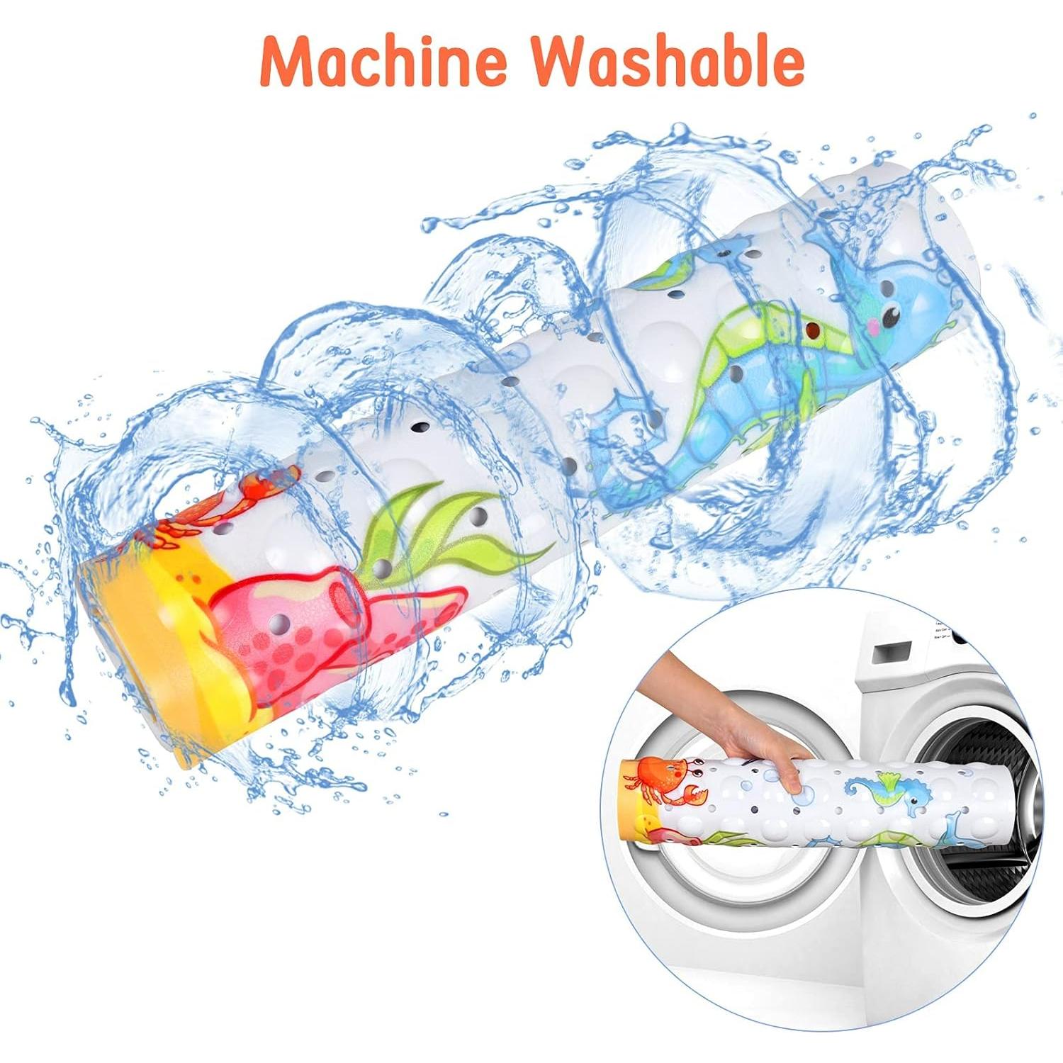 Alfombrilla de baño antideslizante Secopad Pulpo Rosa 70x38 cm