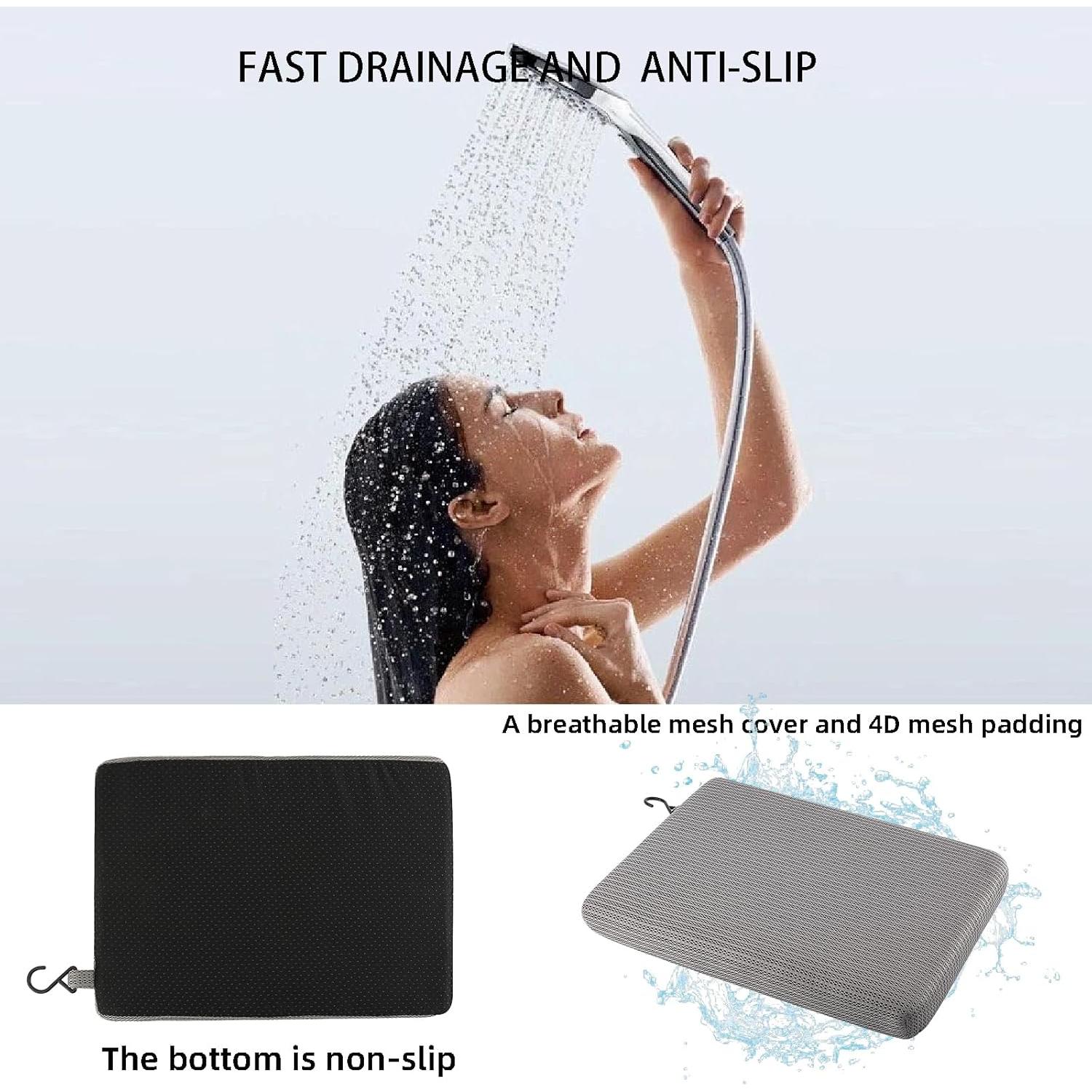 Cojín Antideslizante para Ducha SOKHOND Gris 39,88x29,97cm