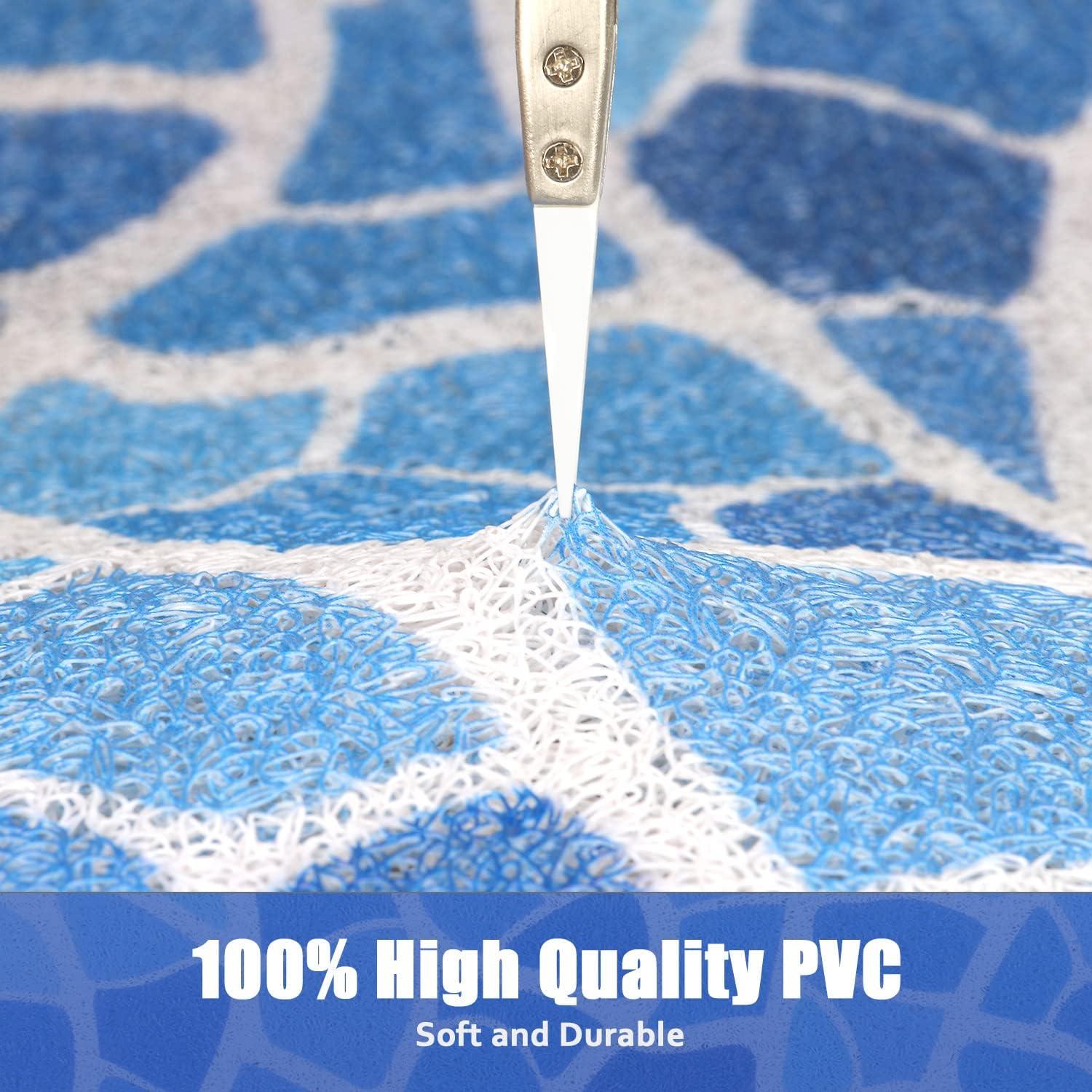 Alfombra de Ducha Antideslizante ZOESOE 60,96x60,96 cm PVC