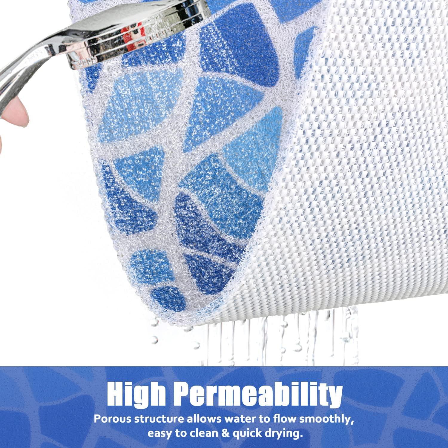 Alfombra de Ducha Antideslizante ZOESOE 60,96x60,96 cm PVC