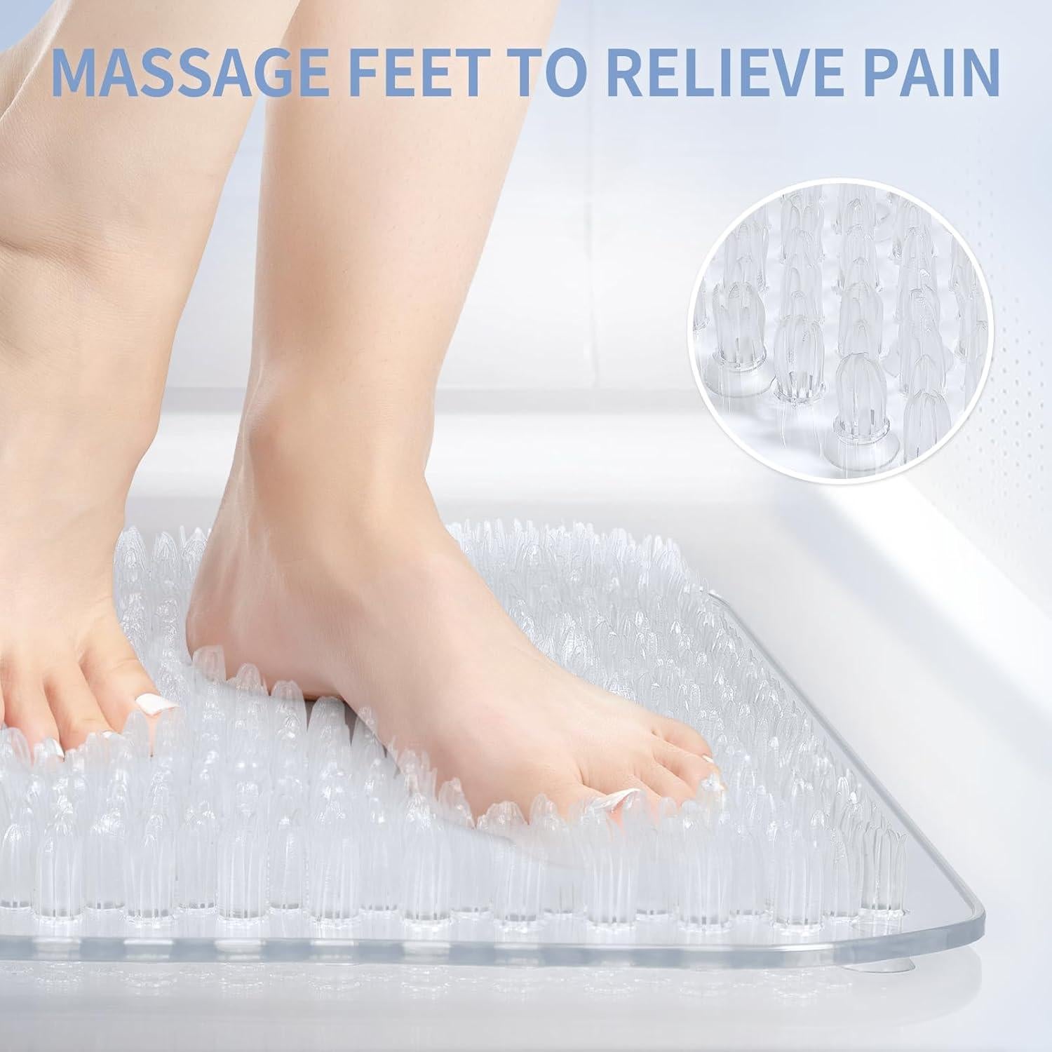 Alfombrilla de Ducha Antideslizante Yolife 69.85x39.88cm