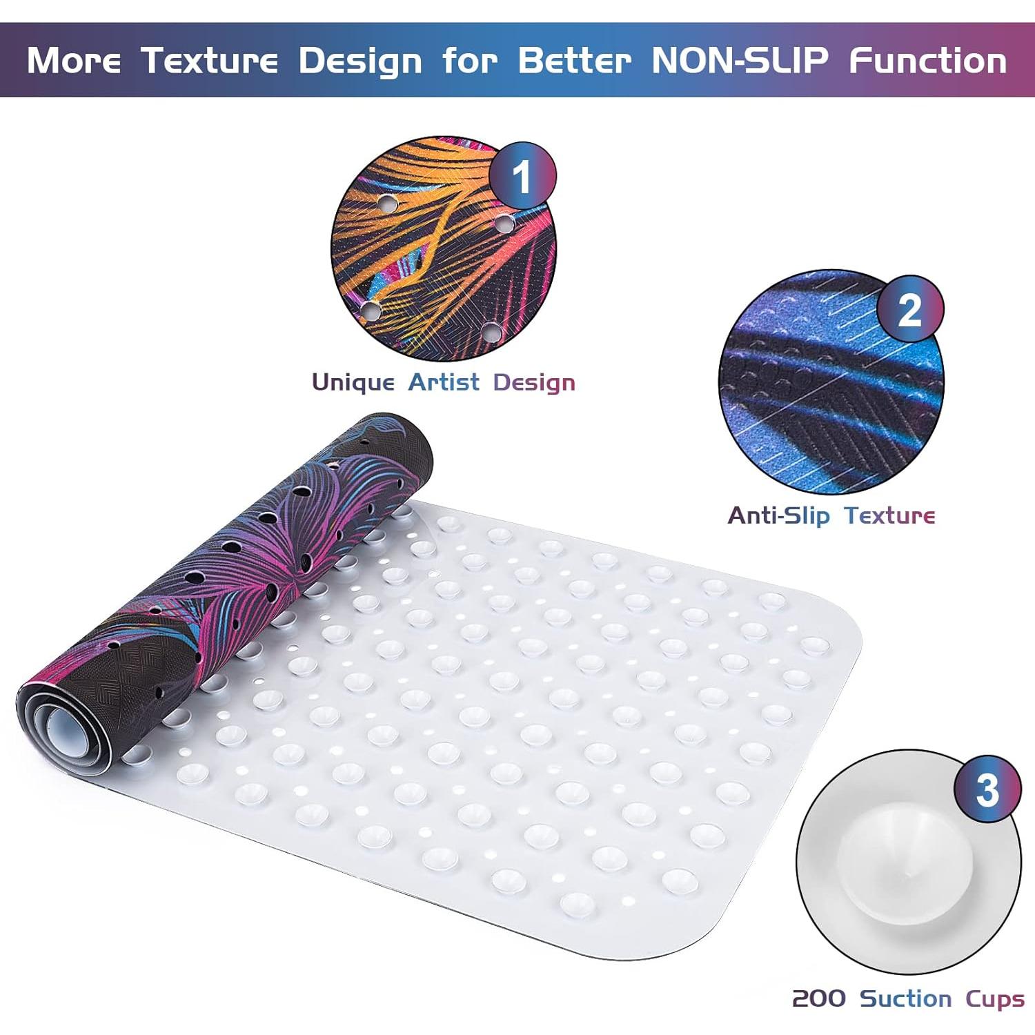 Alfombrilla de Ducha Antideslizante Reetual 68,5x68,5cm