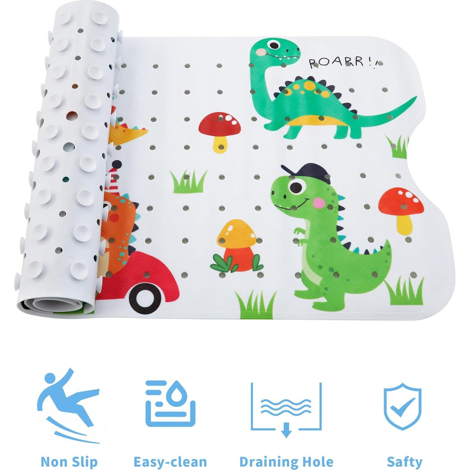 Alfombra de Baño Antideslizante Tubozadi Dinos 101x41 cm