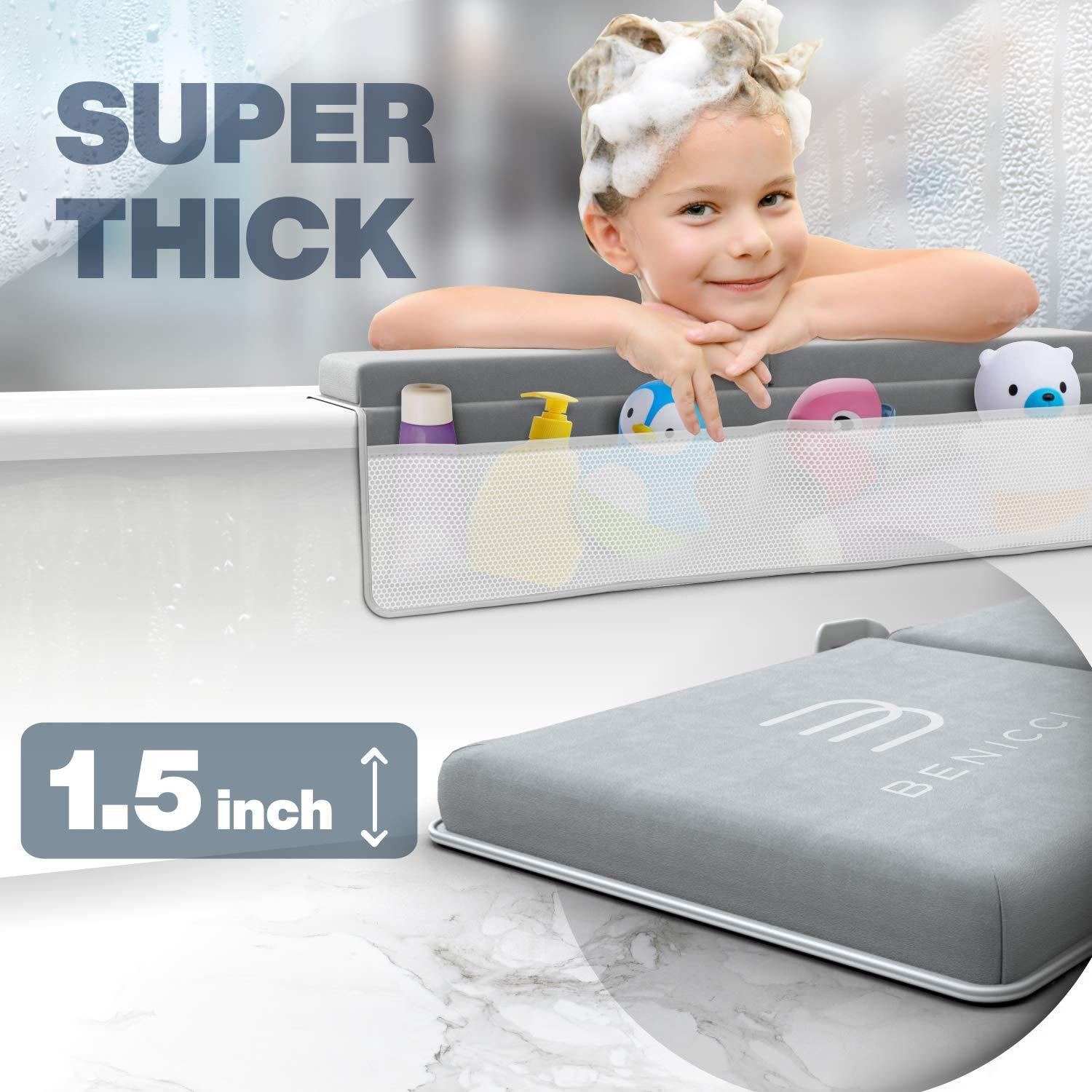 Almohadilla de Baño Benicci - Espuma de Memoria, 55.8x27.9cm