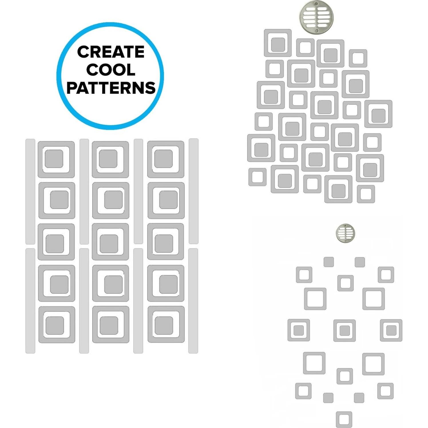 SlipX Solutions Tread Antideslizante Gris 21 Piezas Microban