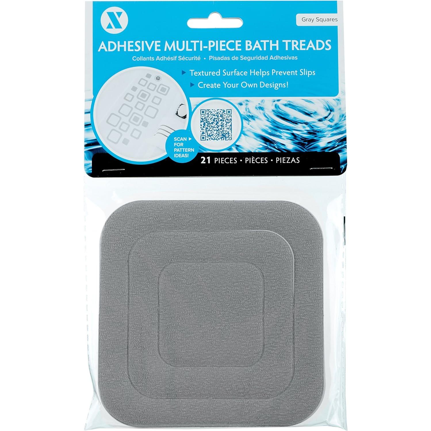 SlipX Solutions Tread Antideslizante Gris 21 Piezas Microban