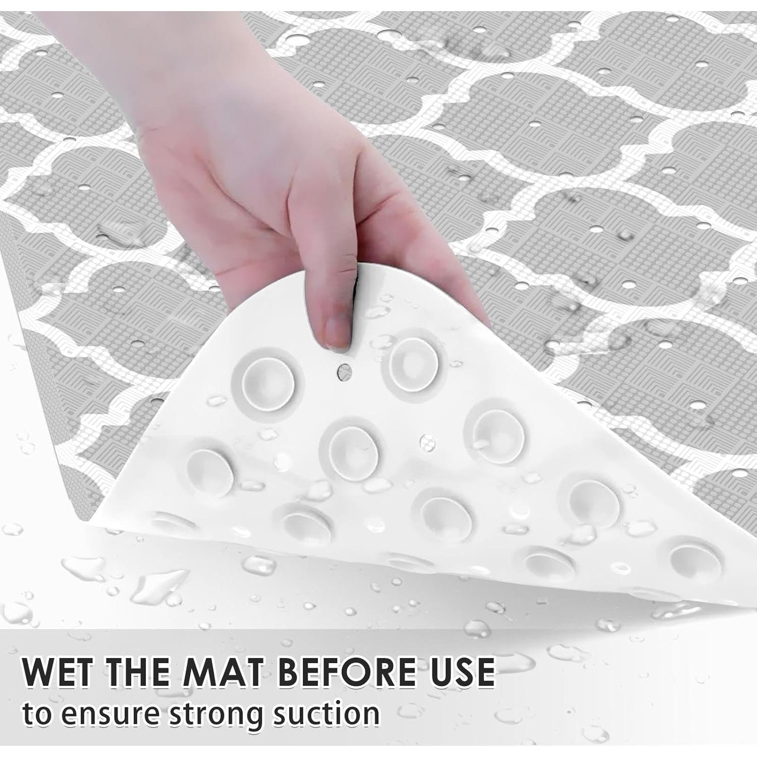 Alfombrilla de Ducha Antideslizante Culudea 101,6x40,6 cm