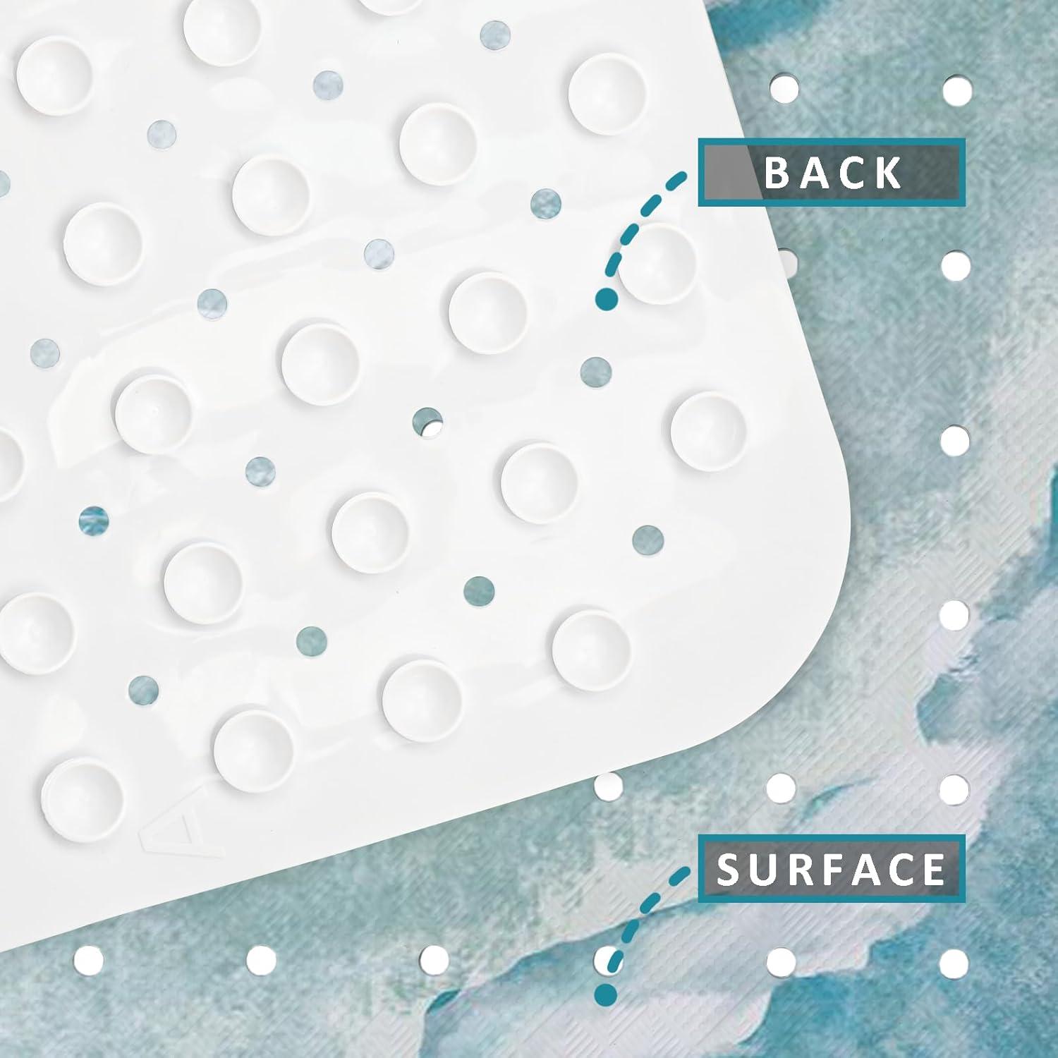 Alfombra de Baño Antideslizante Ayehsdogsn 100x40 cm PVC