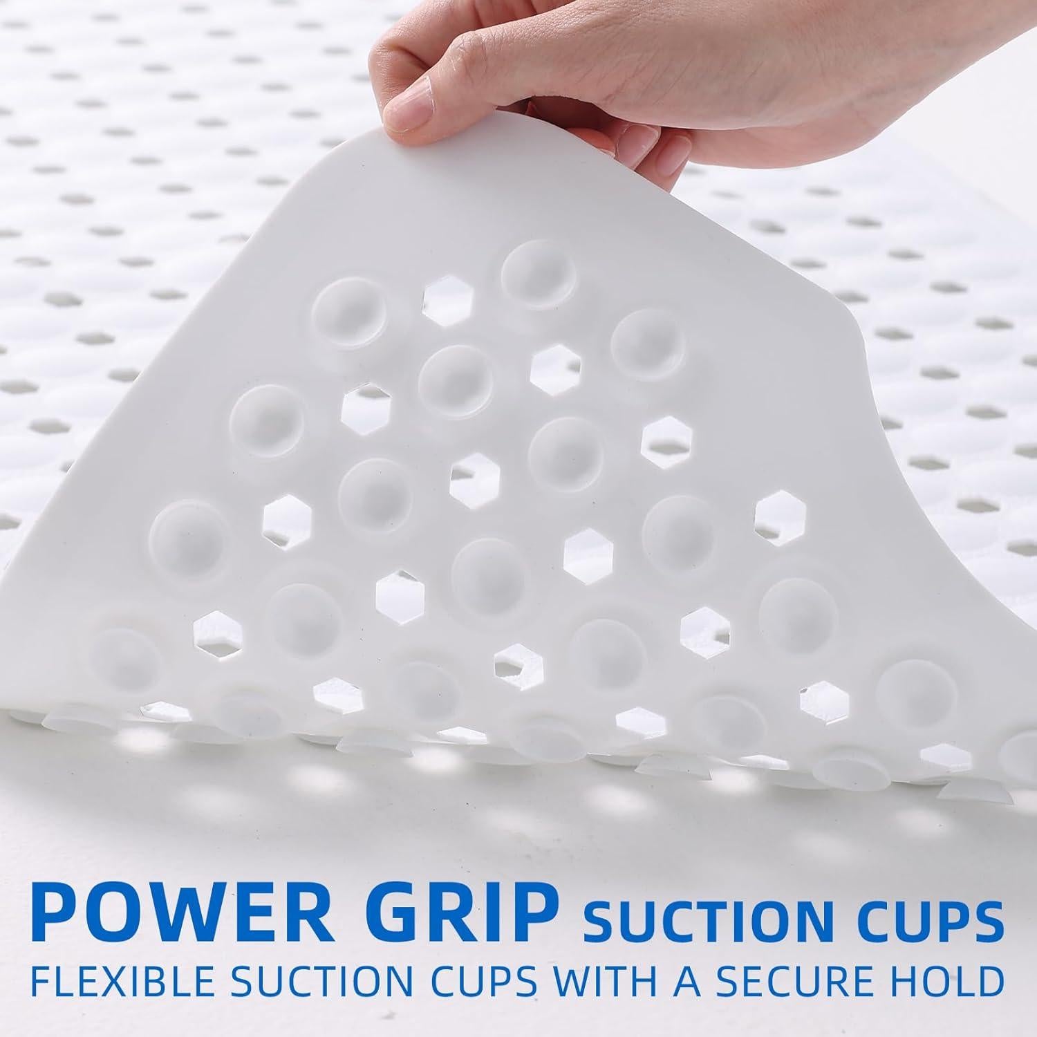 Alfombrilla de Ducha Antideslizante MOONFLY 101,6x40,6 cm