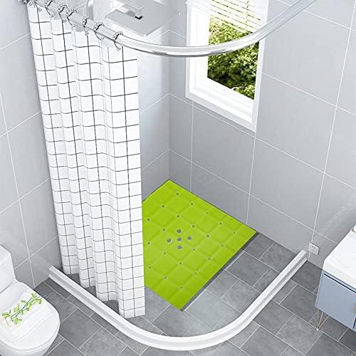 Alfombrilla de Ducha Antideslizante Webos 53x53 cm Verde