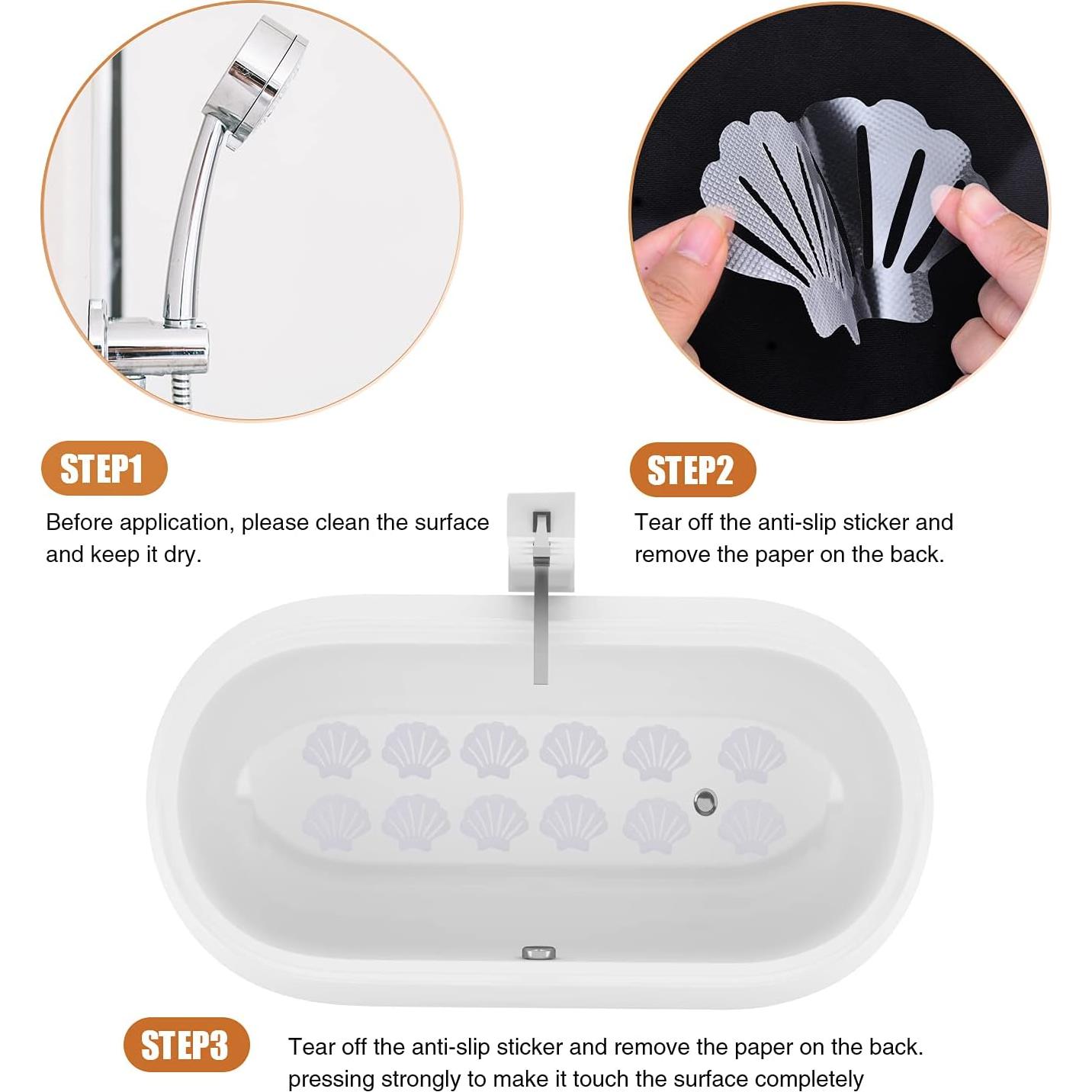 Pegatinas Antideslizantes Secopad 24 Piezas Transparente