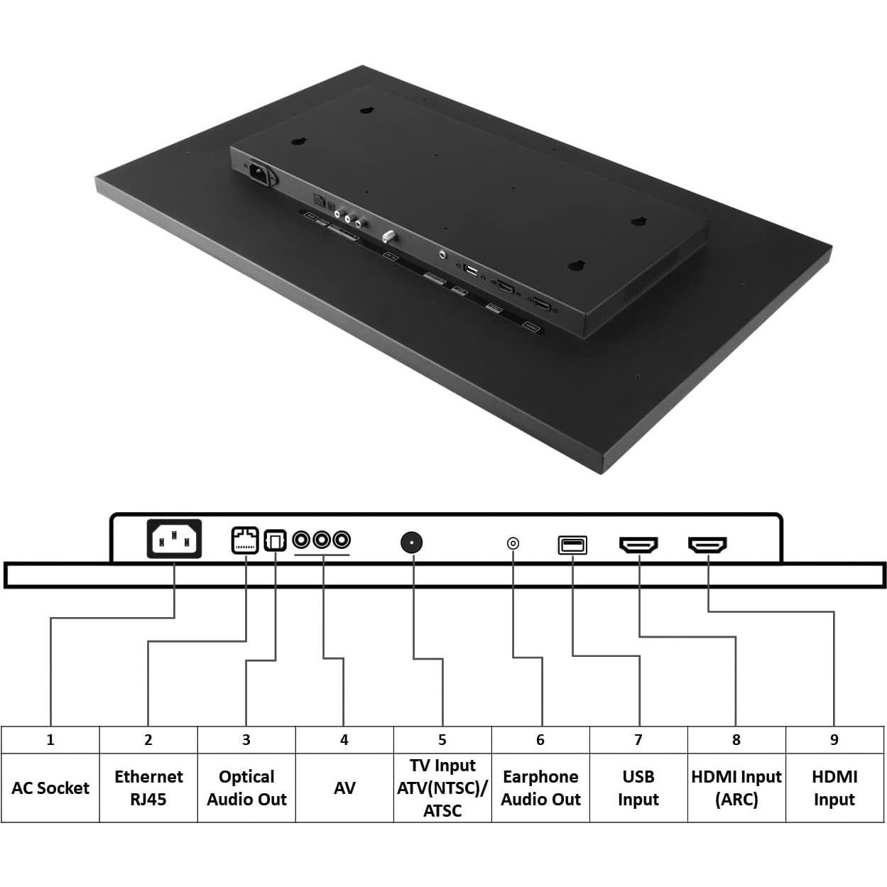 Espejo Mágico Inteligente Soulaca 27" Táctil LED Impermeable