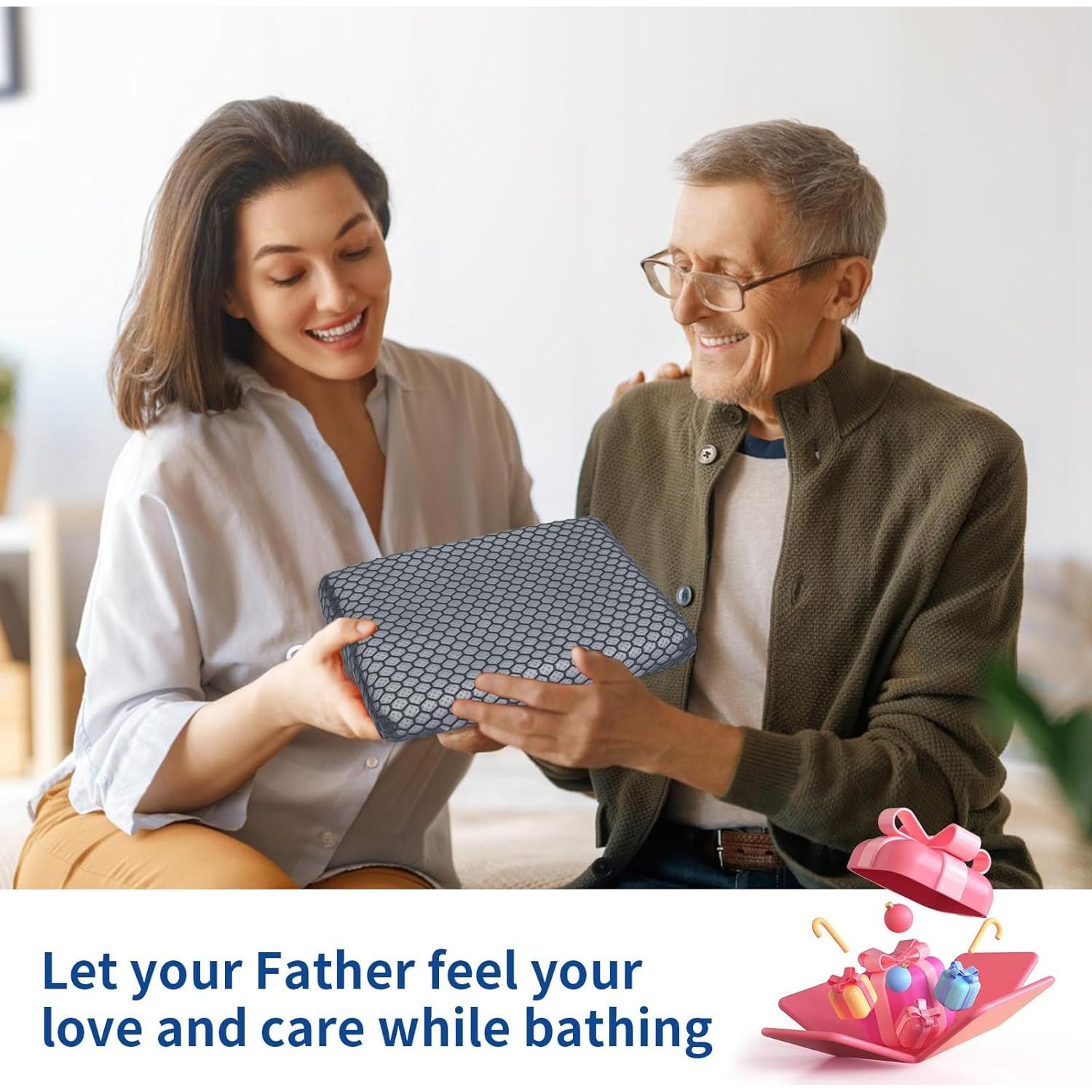 Cojín para Asiento de Ducha Anycosy Gris Mediano Antideslizante