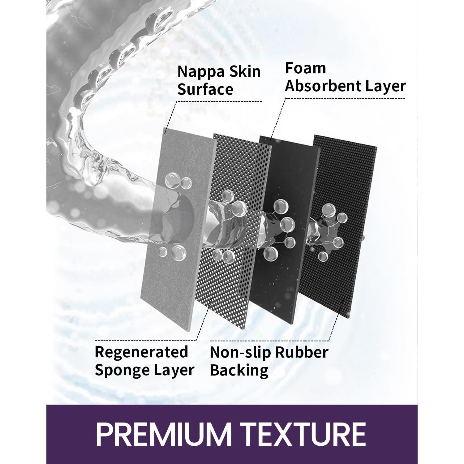 Alfombra de baño DEXI antideslizante 43x17 cm gris claro