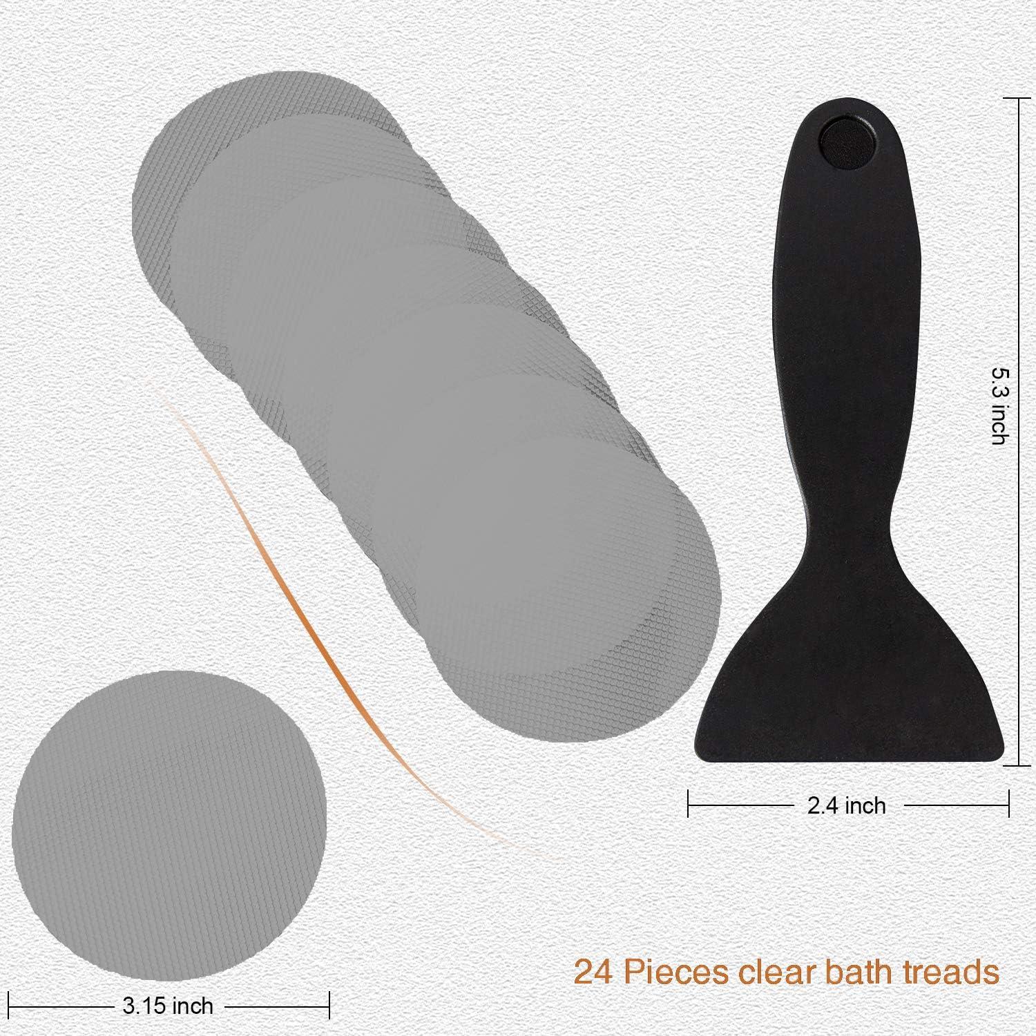 36 Calcomanías Antideslizantes Secopad para Baño Gris