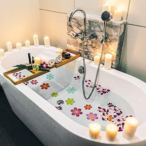 20 Calcomanías Antideslizantes para Baño Photect Floral
