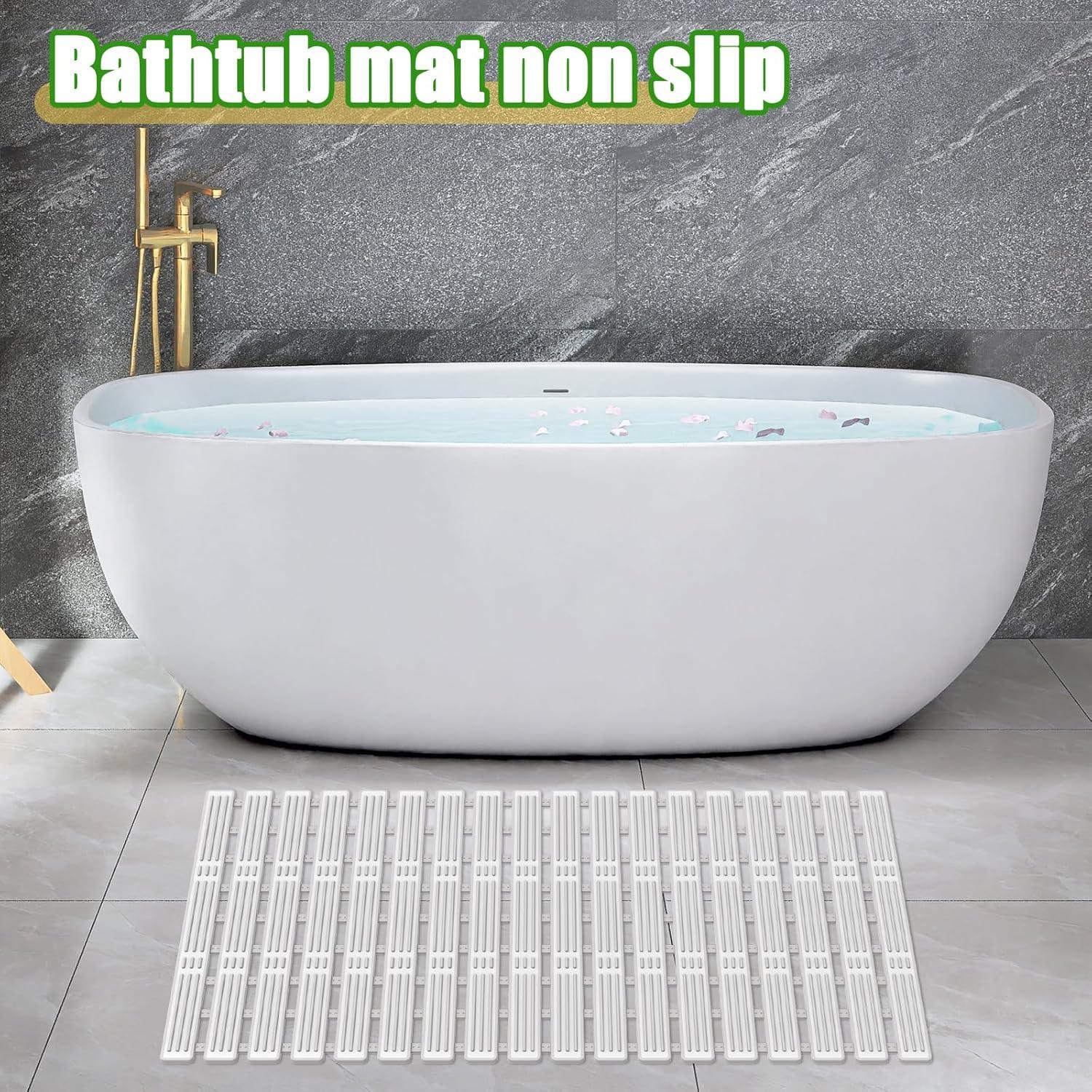 Alfombrilla de Baño Antideslizante TKSDWBLTY 66x40cm