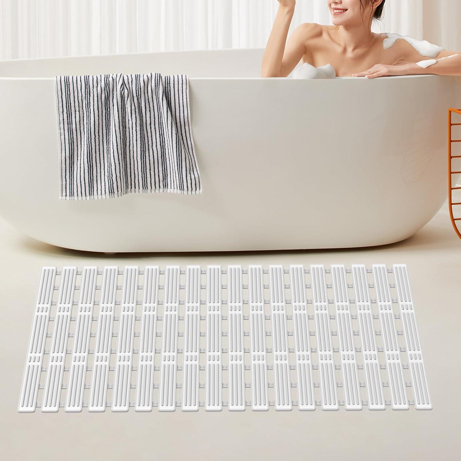 Alfombrilla de Baño Antideslizante TKSDWBLTY 66x40cm