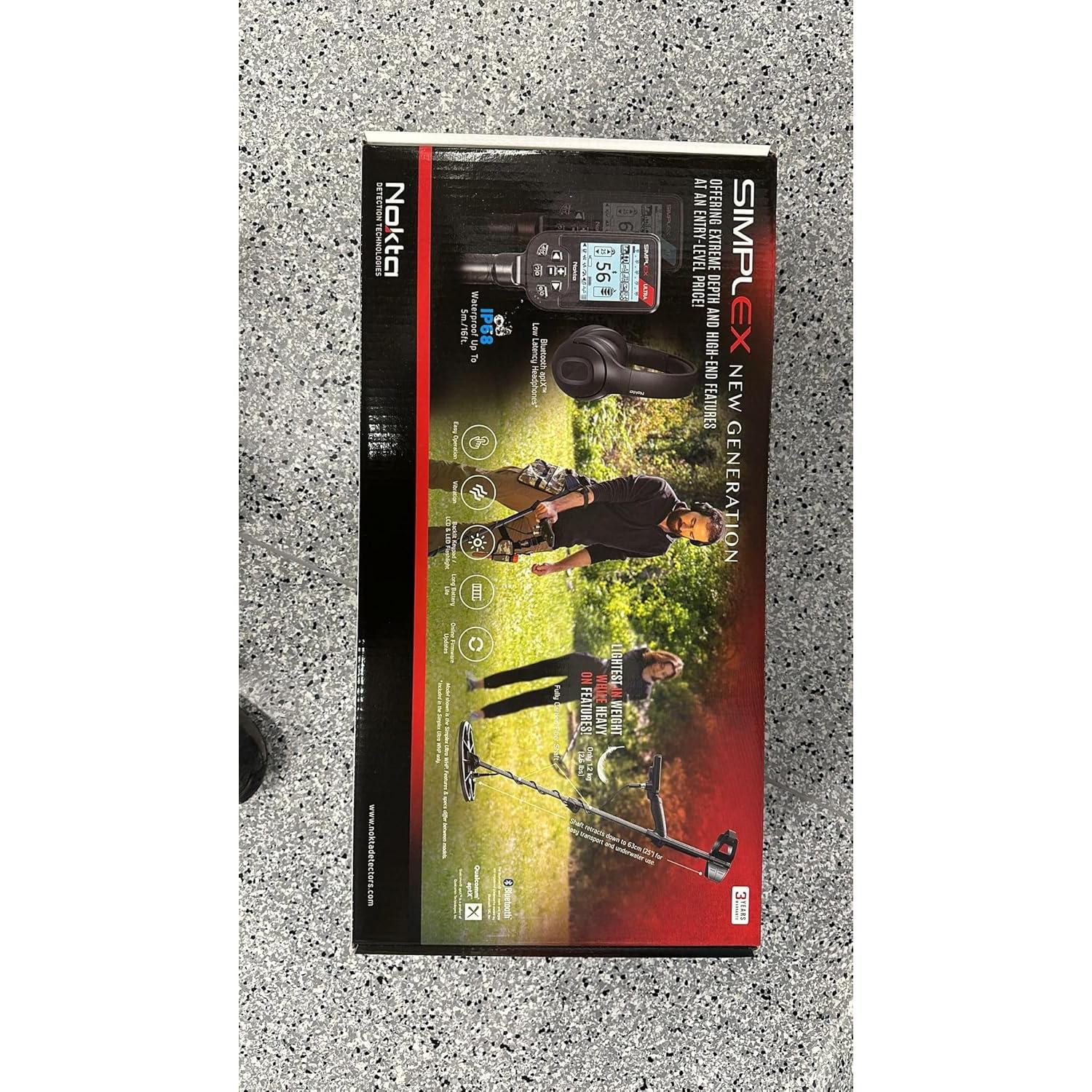 Detector de Metales Nokta Simplex Ultra Impermeable 11"