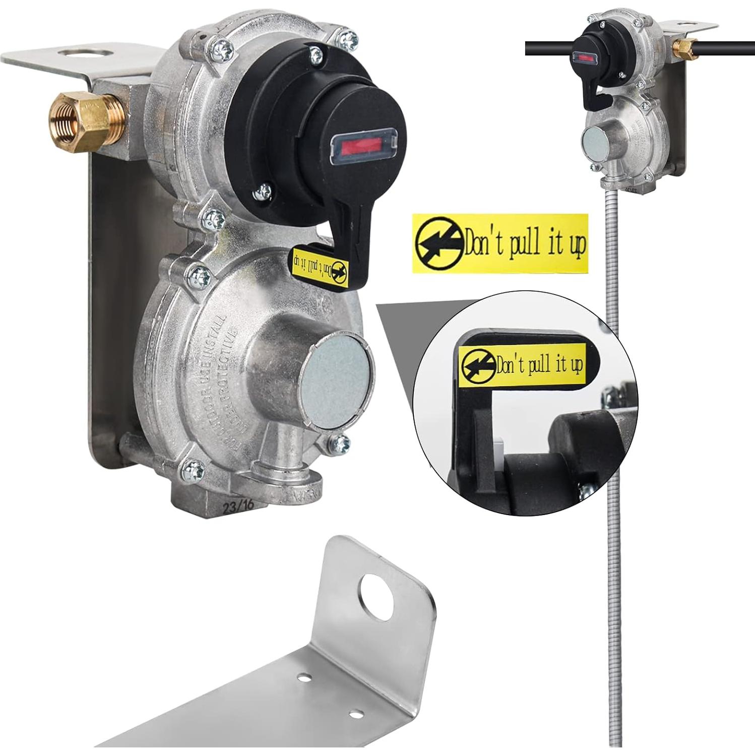 Regulador de Propano Samplife RV-01 2 Etapas con Medidor