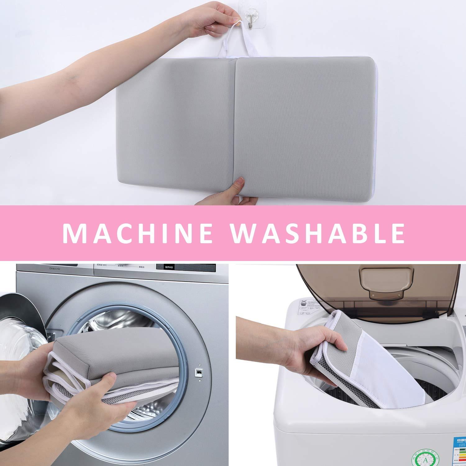 Almohadilla de Baño Bebé Gris con Almohadilla para Codos