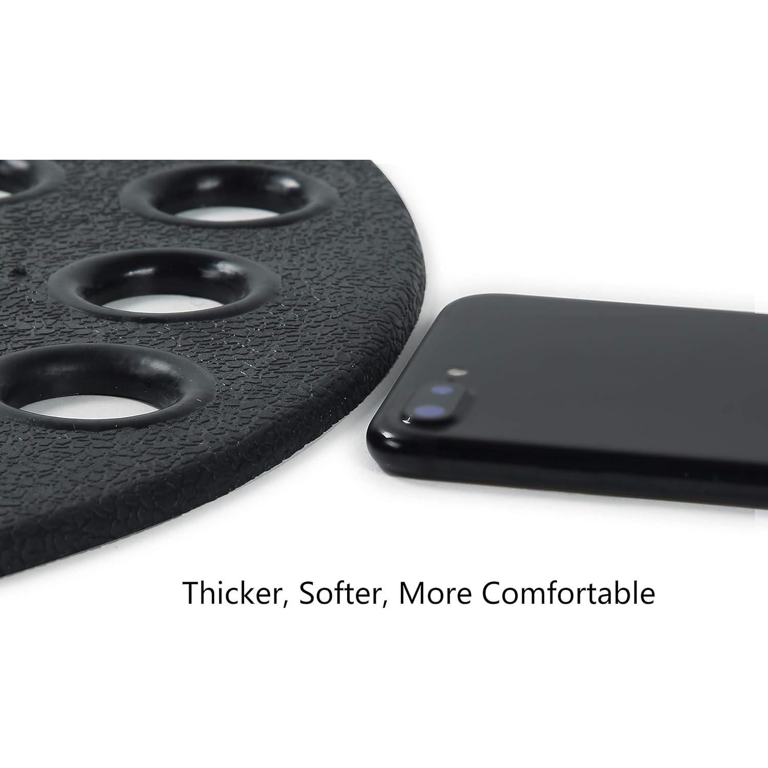 Alfombrilla de Ducha Antideslizante ALL PRIDE Negra 73,66x38,10cm