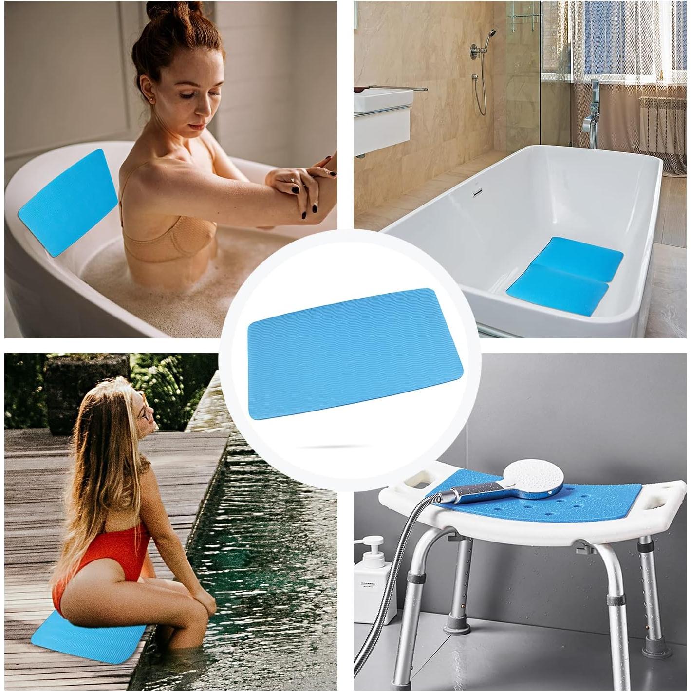 Cojín de Ducha Antideslizante MINIVON 35.5x23.6cm Azul