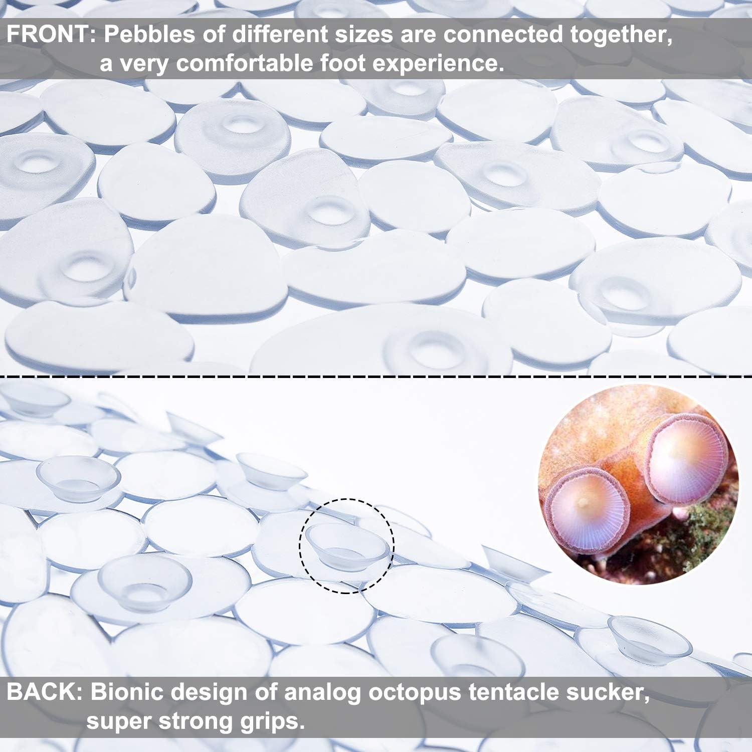 Alfombrilla de Baño Antideslizante TEESHLY 89 x 41 cm