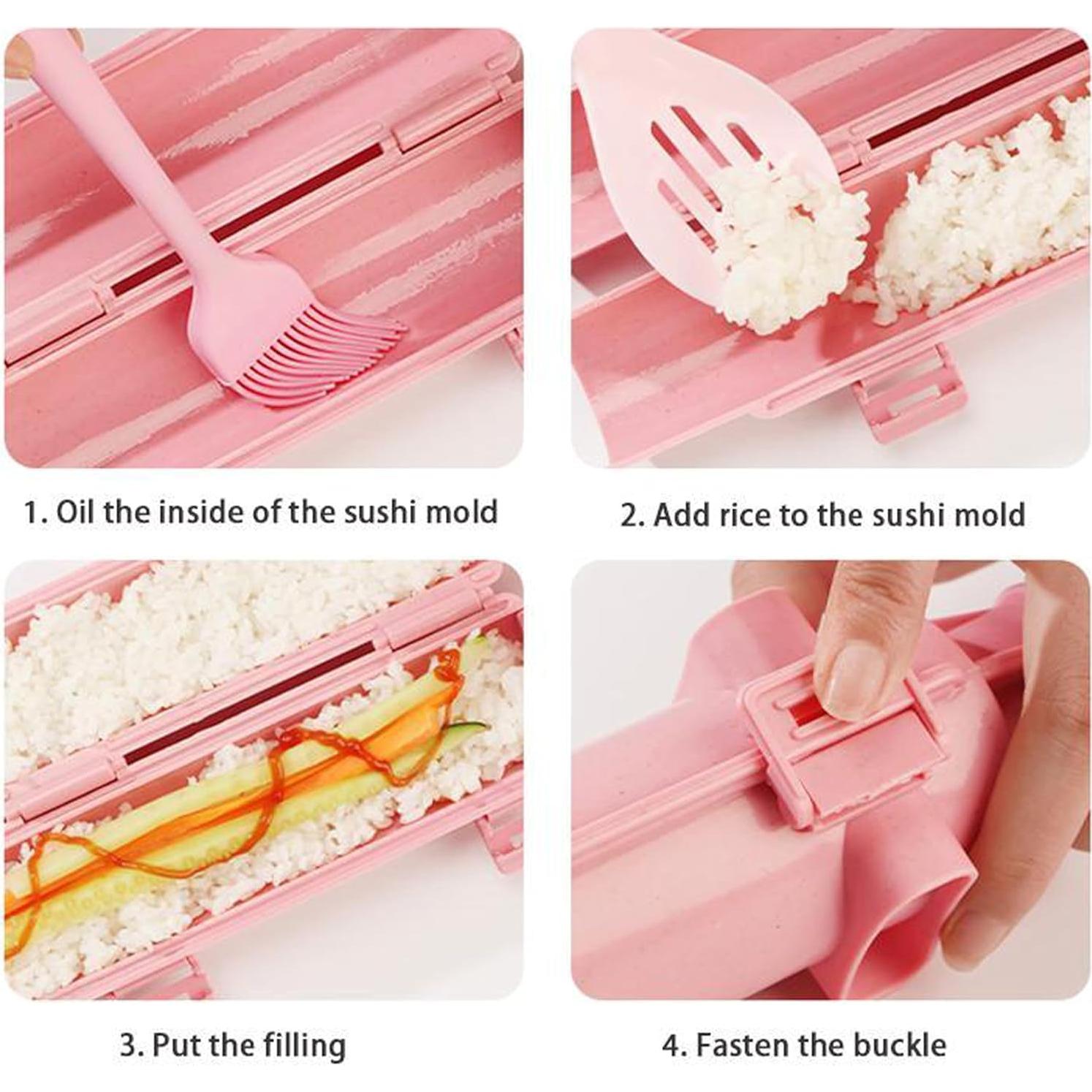 Bazooka de Sushi Anasha Rosa - Fabricante de Sushi DIY