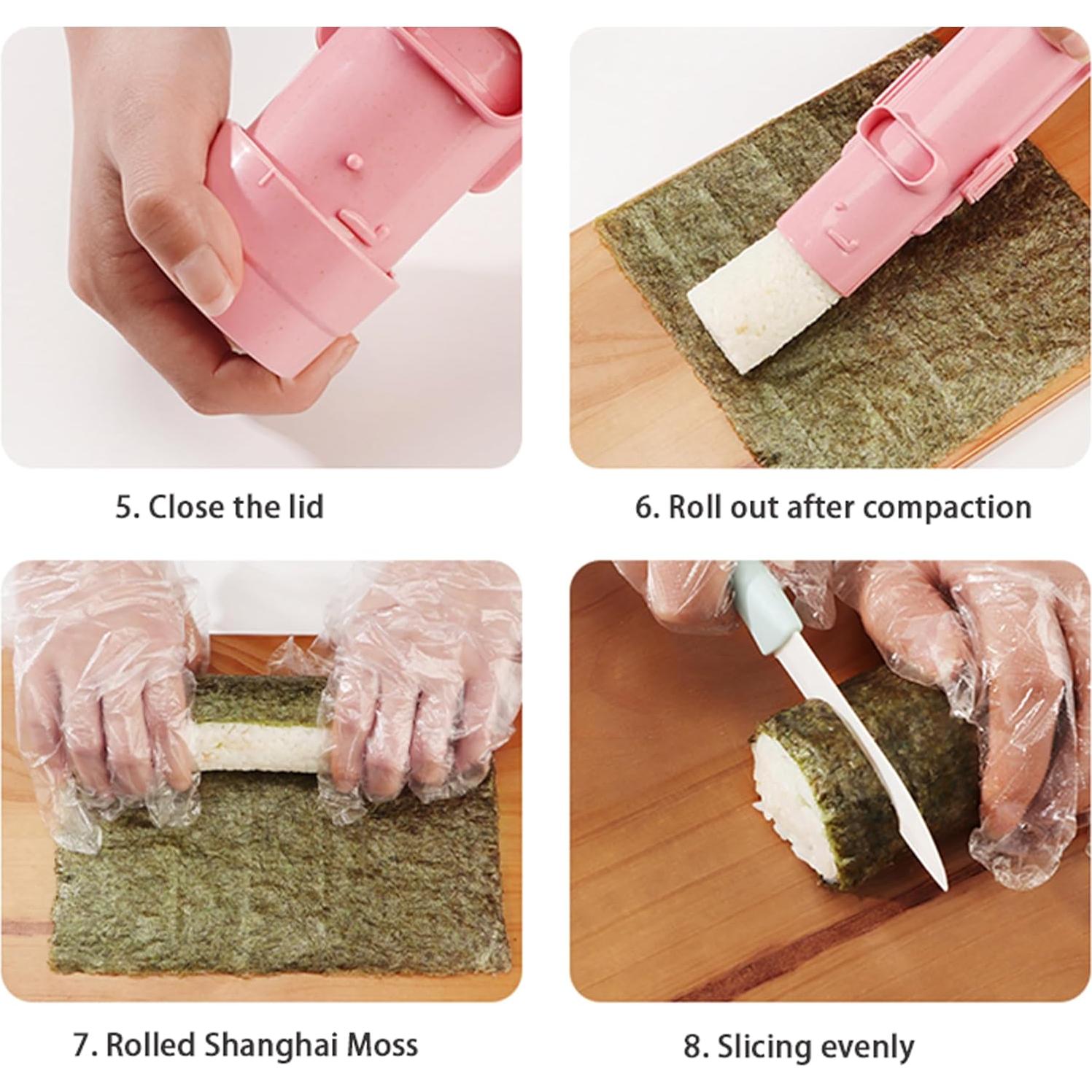 Bazooka de Sushi Anasha Rosa - Fabricante de Sushi DIY