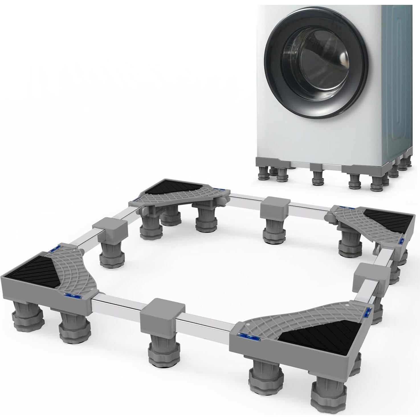 Soporte para Lavadora y Secadora Kiss Core Ajustable 73,66 cm