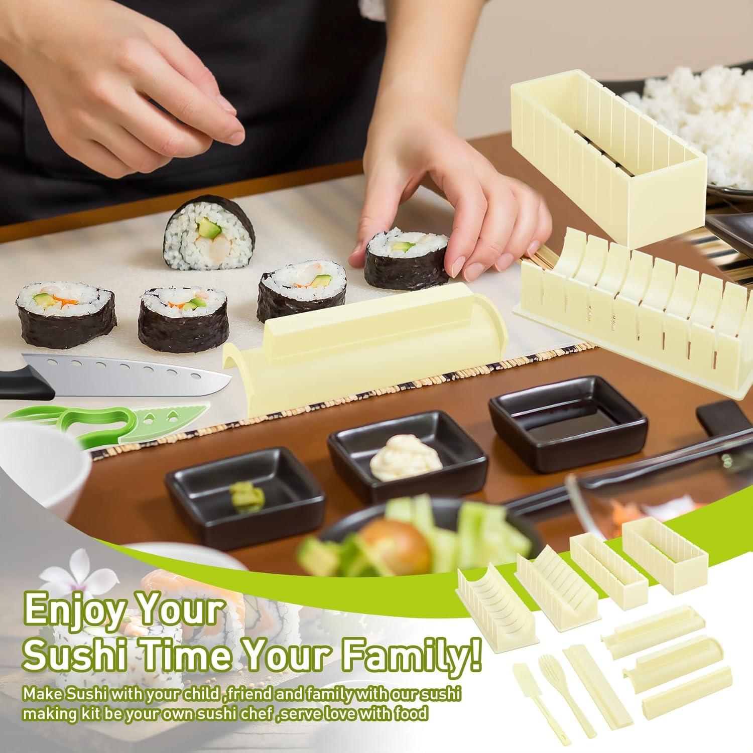 Kit de Hacer Sushi 12 Piezas TIMDAM Accesorios de Cocina