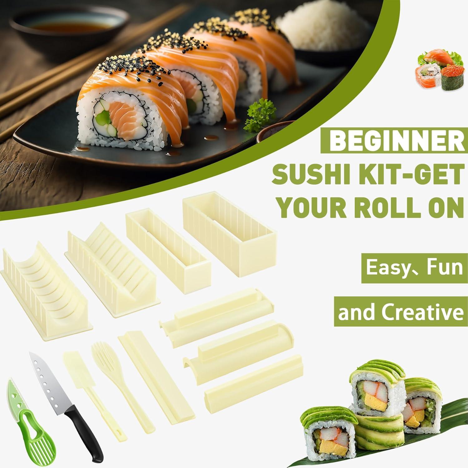 Kit de Hacer Sushi 12 Piezas TIMDAM Accesorios de Cocina