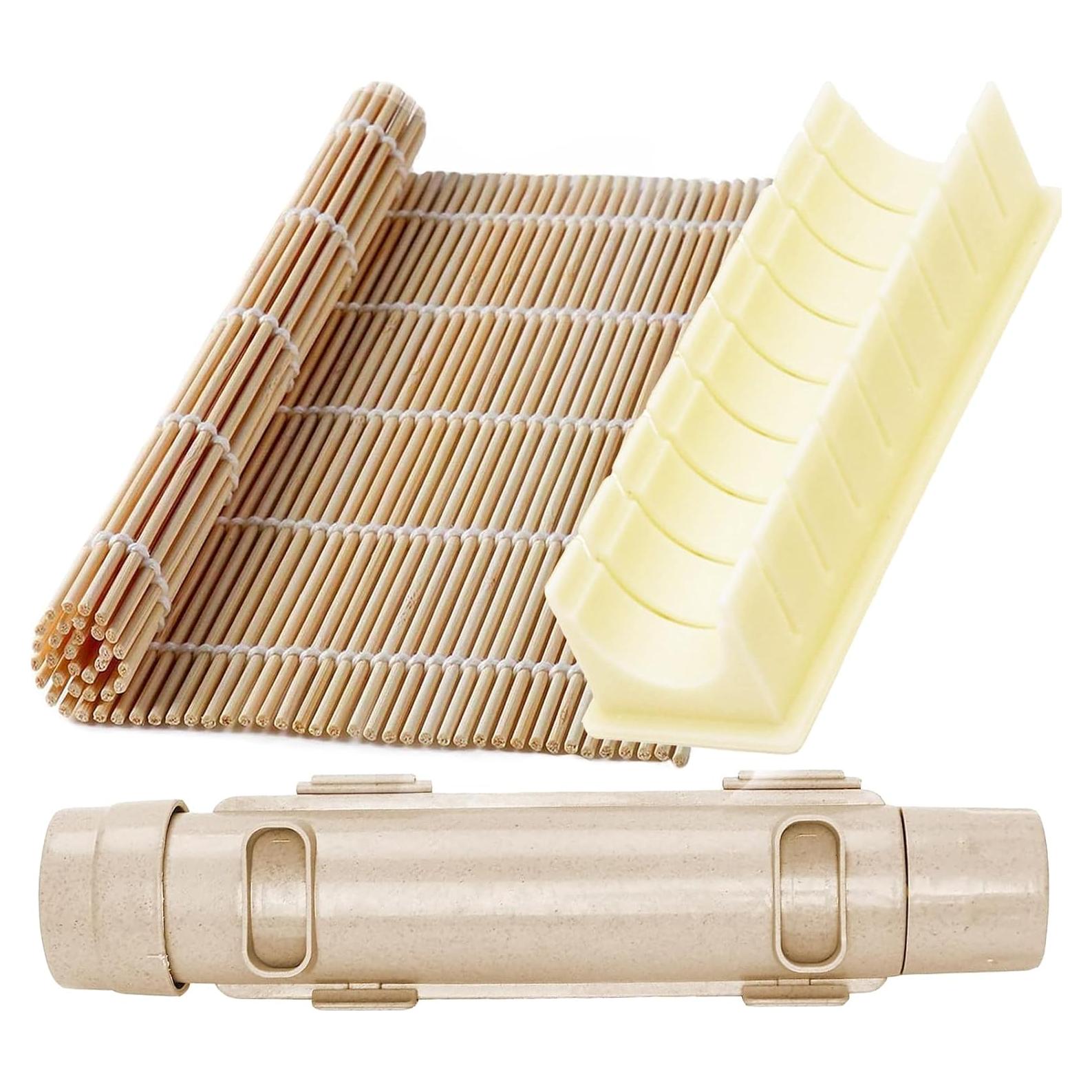 Kit de Hacer Sushi Wtpncil - Bazooka, Esteras y Rodillo