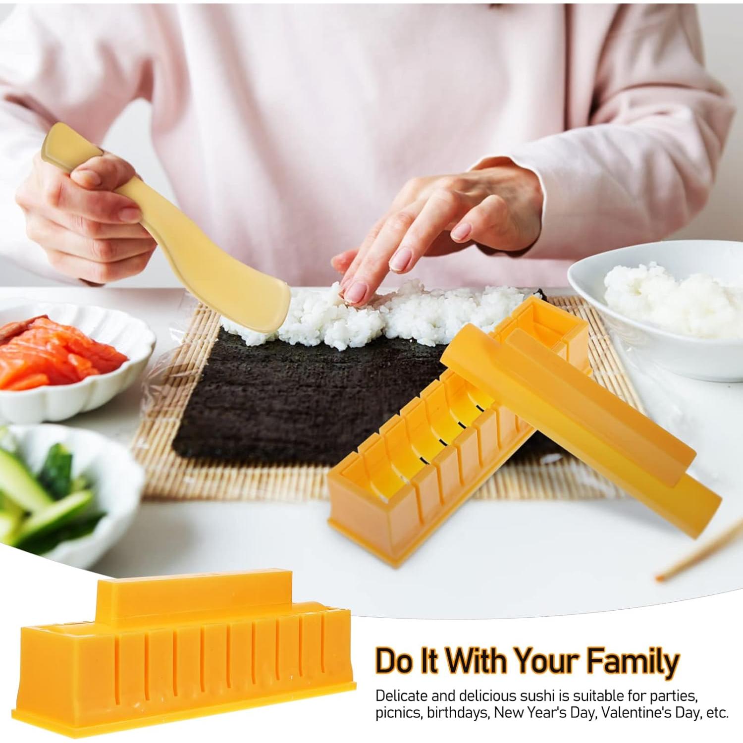 Kit de Hacer Sushi Hemoton 4 Piezas con Palillos