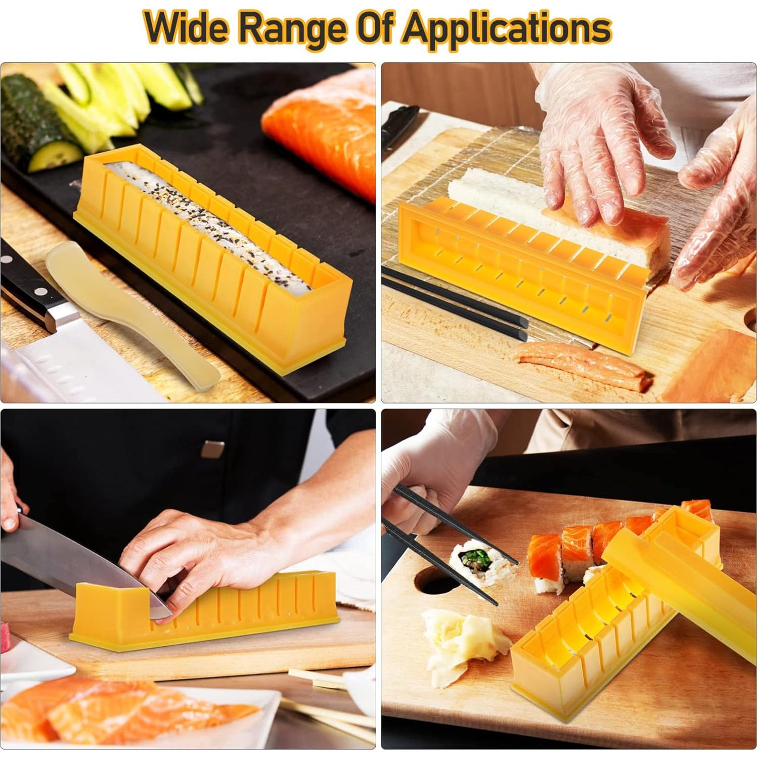 Kit de Hacer Sushi Hemoton 4 Piezas con Palillos