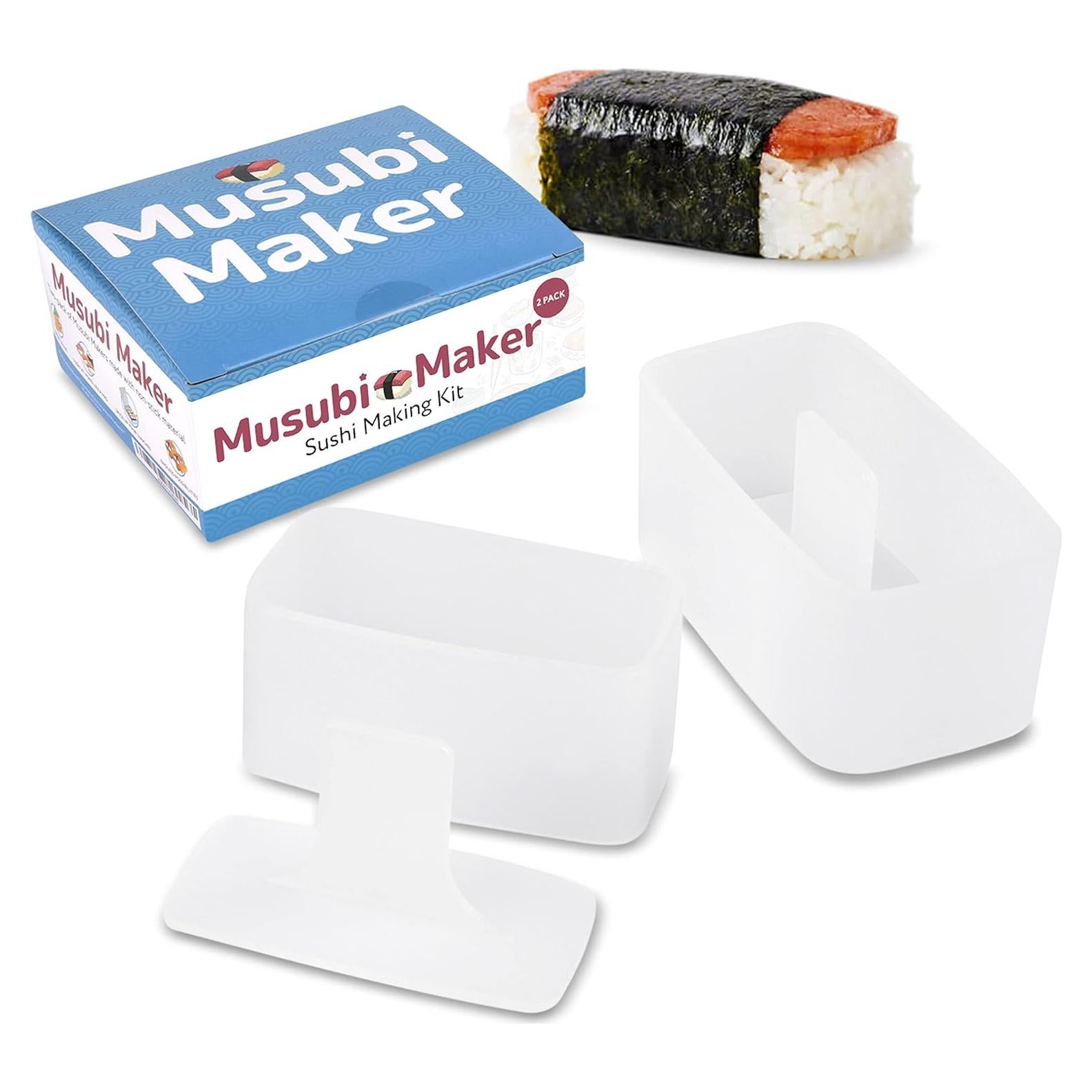 Kit de Fabricación de Musubi IMPRESA - 2 Moldes Antiadherentes