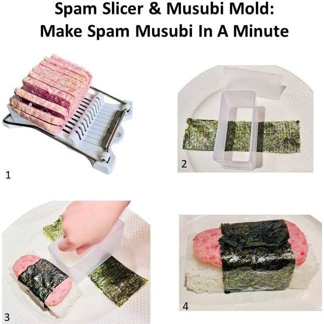 Kit de Hacer Sushi LOVE CHORE 19 Piezas Molde Corazón